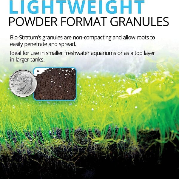 Fluval Bio Stratum Planted Aquarium Substrate - Natural Volcanic Soil for Healthy Plant Growth, Ideal for Shrimp Tanks & Aquatic Plants | Perfect for Freshwater Aquascaping & Fish Tank Setup