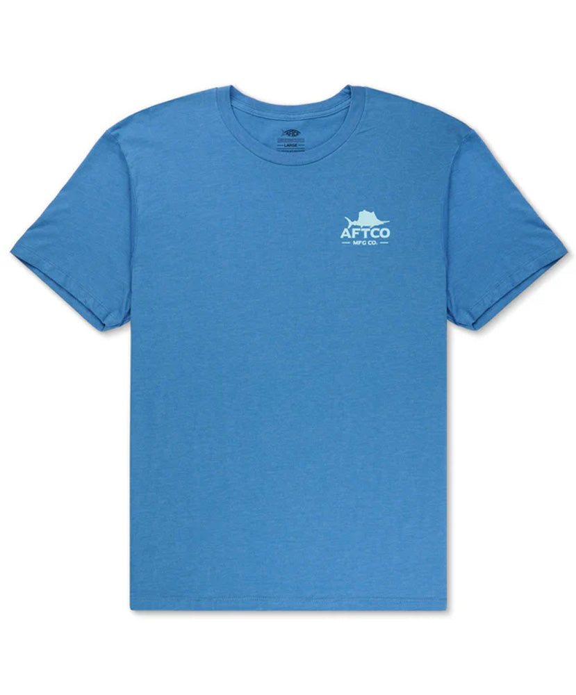 AFTCO Men's Summer T-Shirt - Lightweight, Breathable & Comfortable for Fishing, Outdoor Activities & Casual Wear