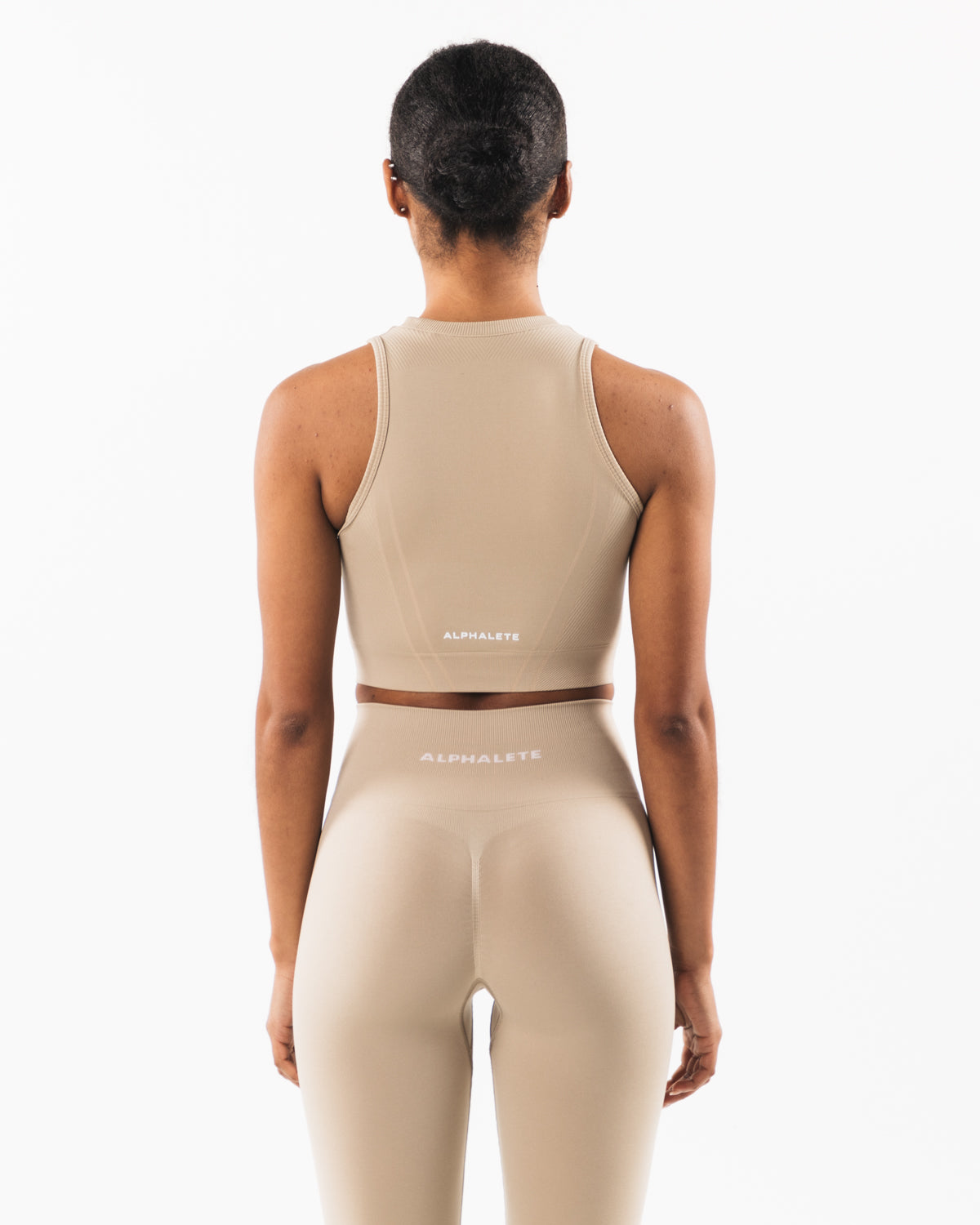 Stratus Crop Tank Top - Soft Linen Fabric for Women | Perfect for Yoga, Workouts & Casual Wear