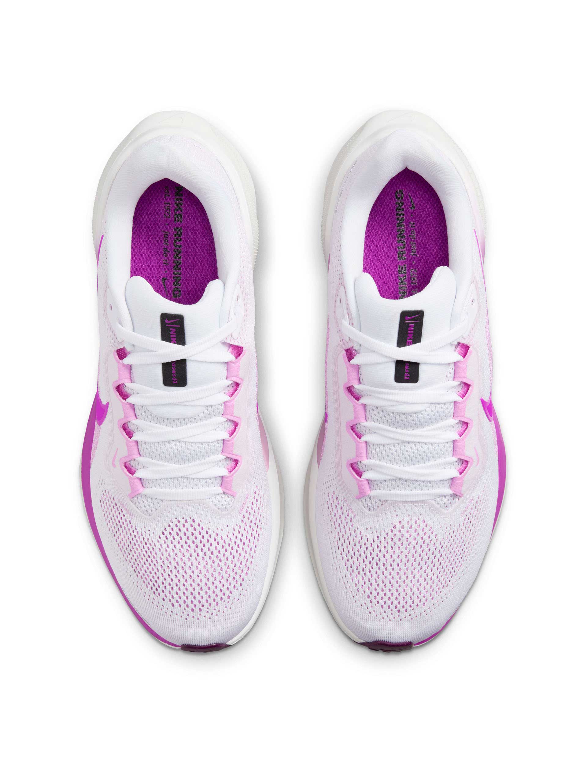 ASICS Women's Gel-Pegasus 41 Running Shoes - White/Black/Beyond Pink/Hyper Violet - Lightweight Cushioned Sneakers for Road Running, Jogging & Gym Workouts