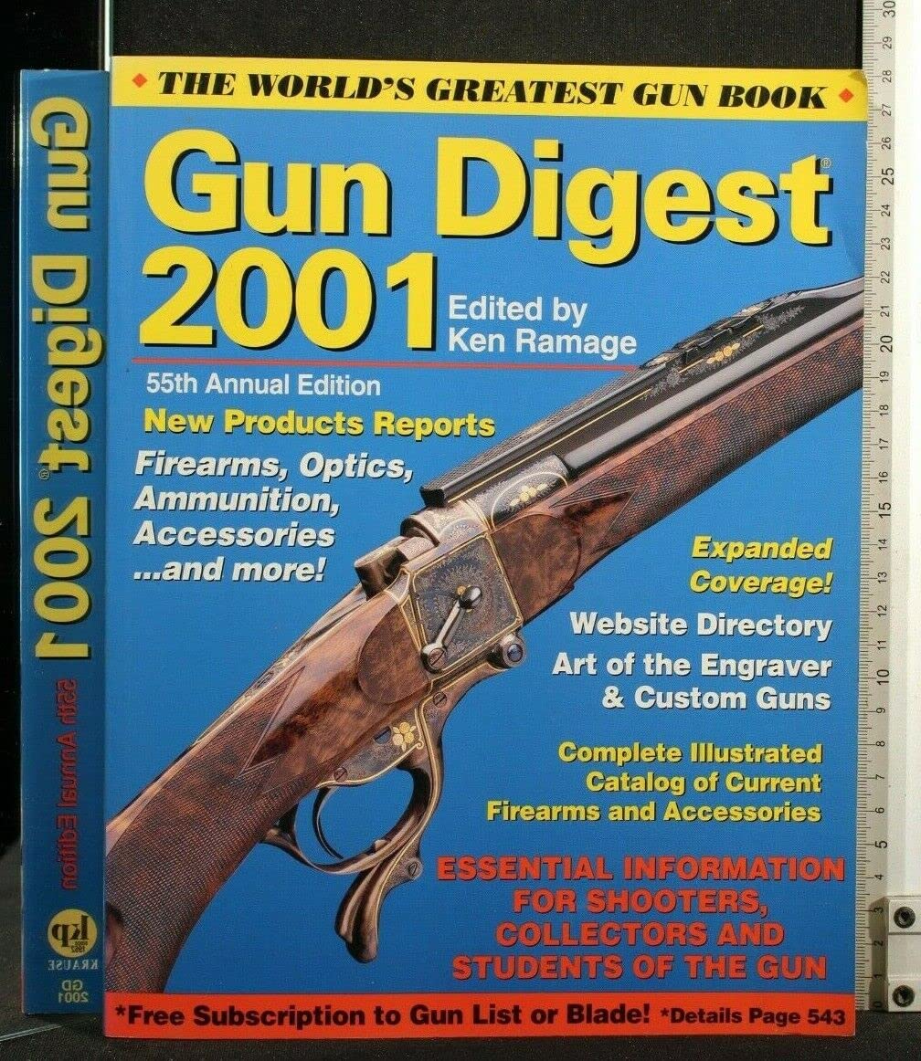 Gun Digest 2001 - Comprehensive Firearms Guide | Hunting, Shooting & Collecting Reference Book | Perfect for Gun Enthusiasts & Sportsmen