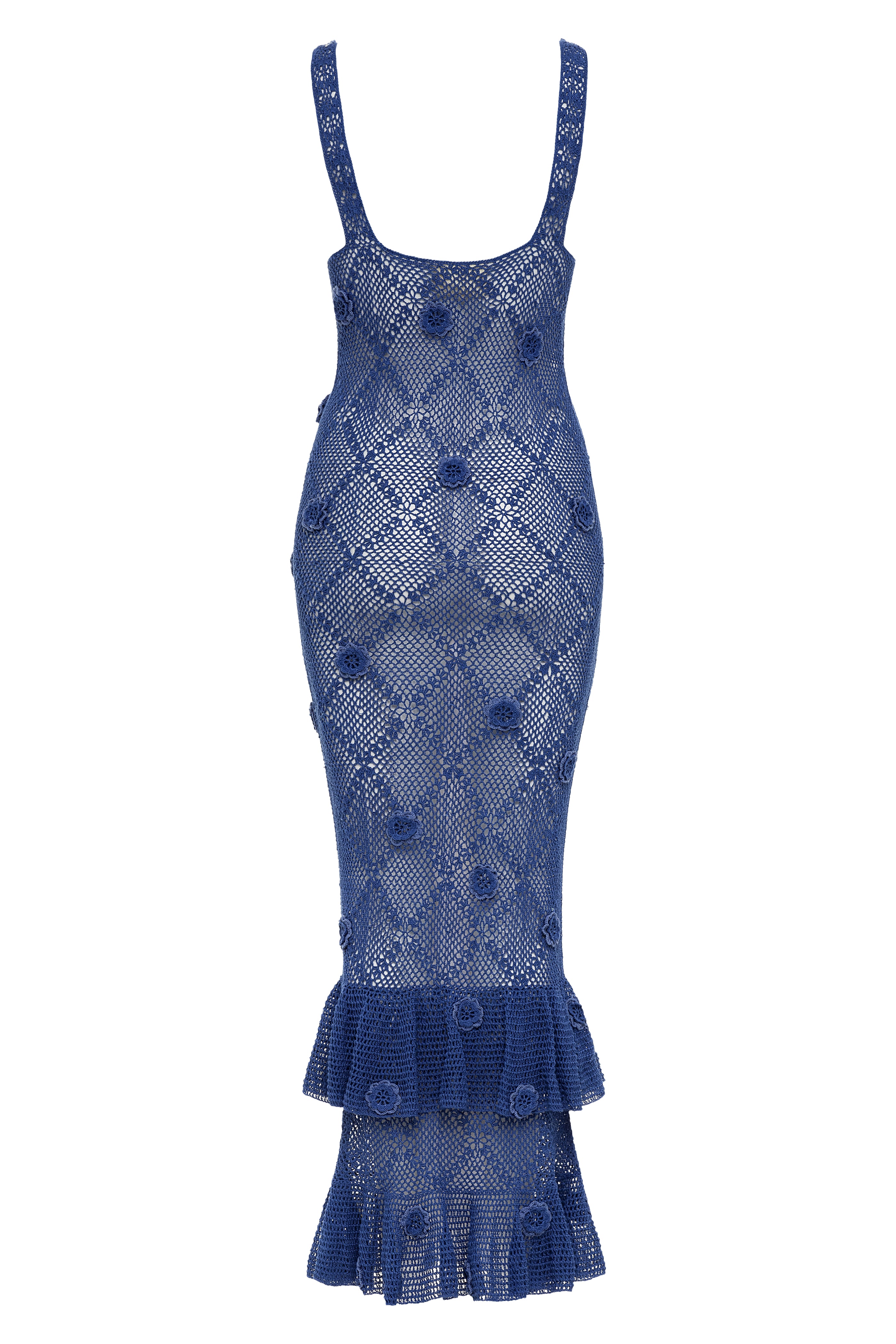 Vani Crochet Dress for Women - Boho Lace Summer Beach Dress - Perfect for Vacation, Date Night & Outdoor Weddings