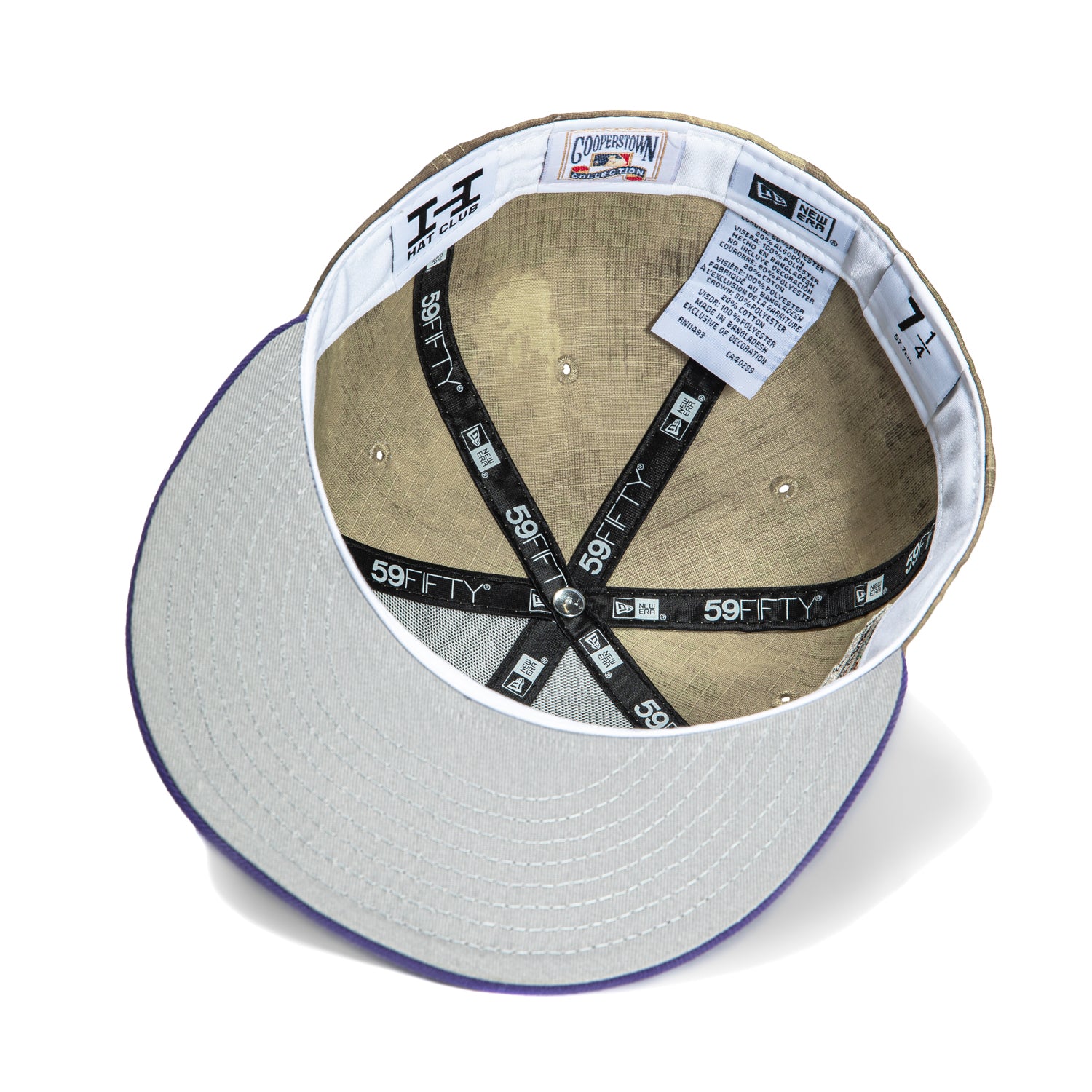 New Era 59Fifty Arizona Diamondbacks Camo Baseball Cap with Inaugural Patch - Water Color Camouflage, Purple - Perfect for MLB Games, Sports Events & Streetwear Fashion