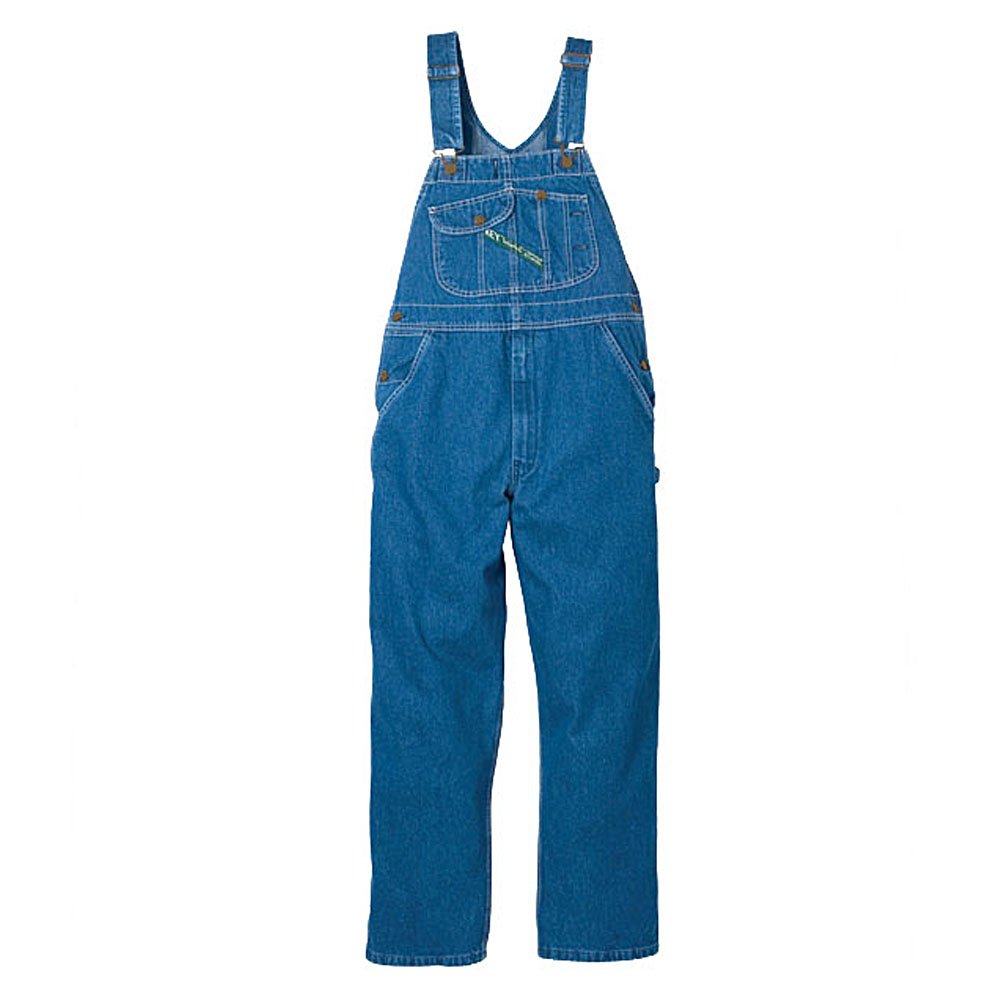 Men's Denim Bib Overalls - Work Utility Coveralls for Safety & Outdoor Use