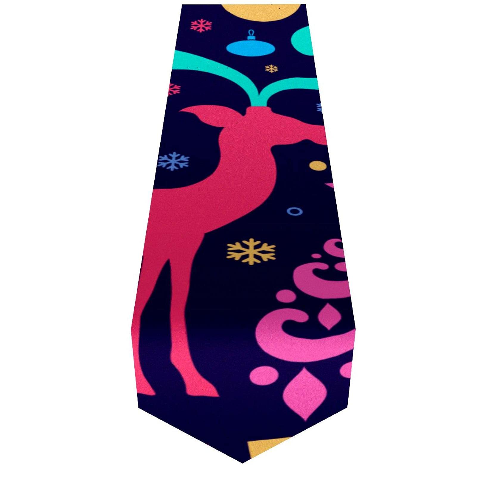 Festive Deer Christmas Table Runner - 70