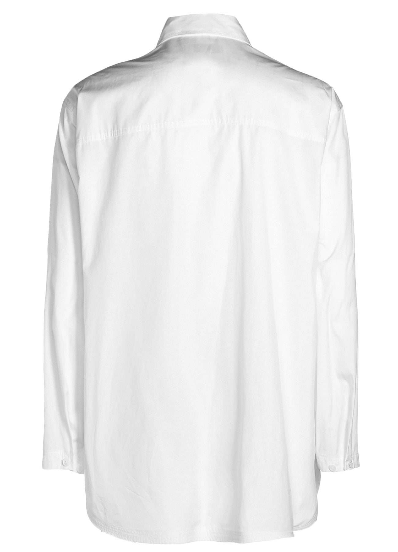 Chain Stitch Hem Facing Blouse for Women - Elegant & Comfortable Top for Casual Wear, Office, and Special Occasions
