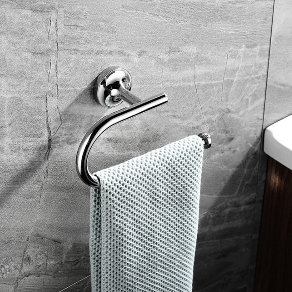 Premium OusIka Bath Towel Holder - Luxury Bathroom Hand Towel Rack & Hanger for Spa, Hotel, and Upscale Home Decor