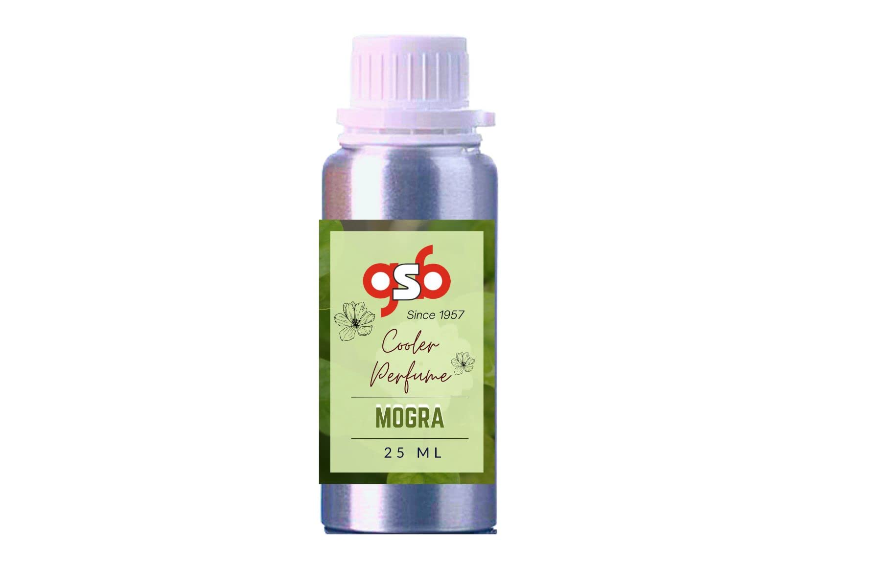 GSB Cooler Perfume - Long Lasting Alcohol-Free Fragrance Spray | Natural Mogra Attar for Men & Women | 25ml Travel Size | Perfect for Office, Gym & Outdoor Activities
