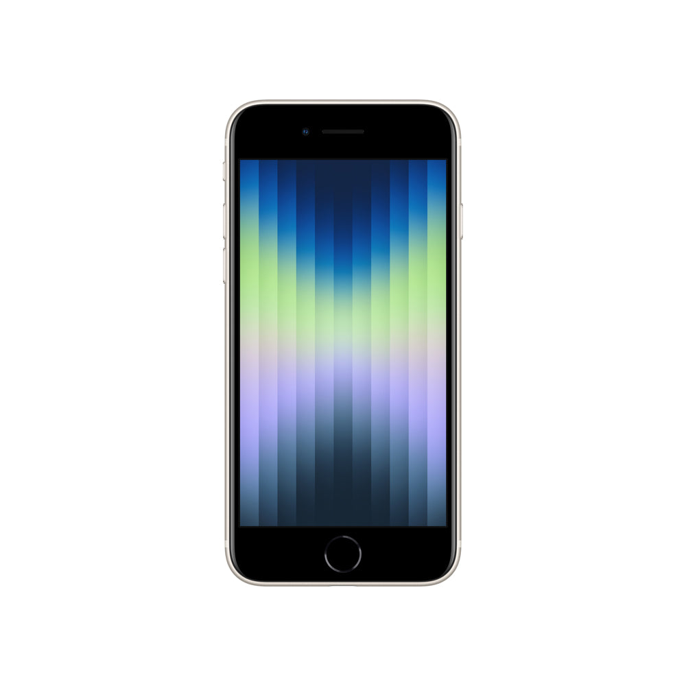 Apple iPhone SE (3rd Gen) 64GB Starlight - Unlocked Smartphone for Calls, Gaming & Photography | Perfect for Work, Travel & Everyday Use