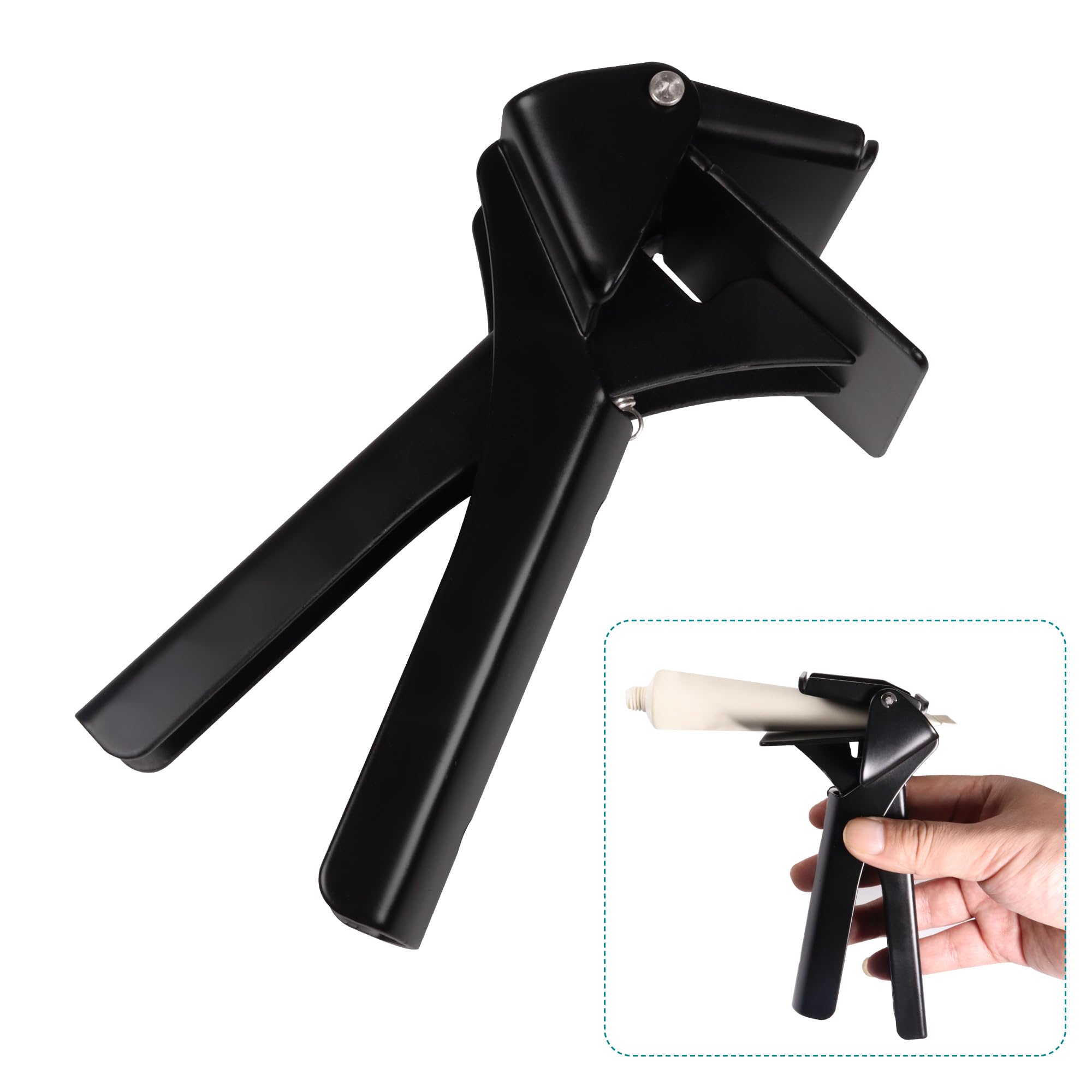 Premium Tube Extrusion Tool - Silicone & RTV Sealant Dispenser for Smooth, Even Application - Perfect for DIY Projects, Home Repairs, and Automotive Sealant Needs