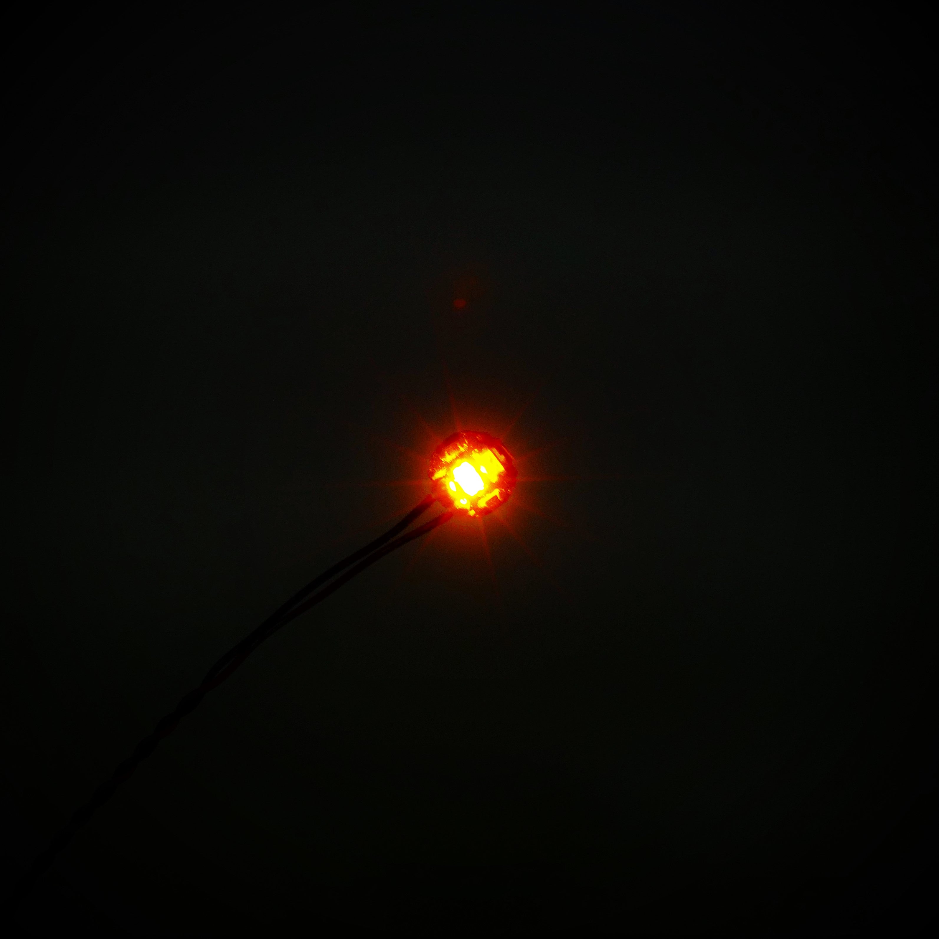 Green & Orange LED Bit Lights - 15cm (2 Pack) - Perfect for DIY Electronics, RC Cars, and Home Decor Projects