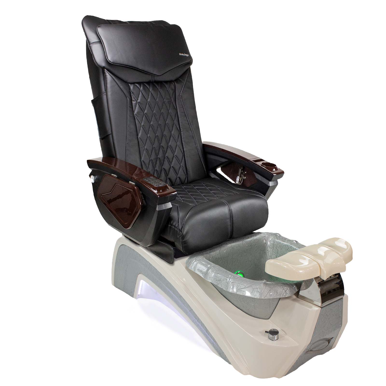 Shiatsulogic LX Fedora II Professional Pedicure Spa Chair with Massage - Perfect for Salons, Spas & Home Relaxation