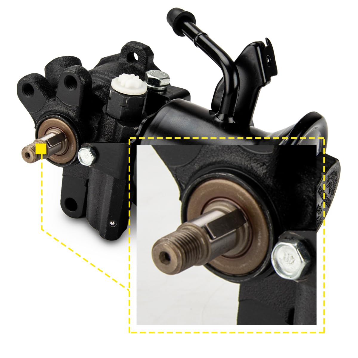 PHILTOP 21-5844 Power Steering Pump Replacement for 1988-1995 Toyota Pickup 3.0L & 4Runner 3.0L - Includes Reservoir - Smooth Steering Performance for Off-Roading, Daily Commuting & Towing