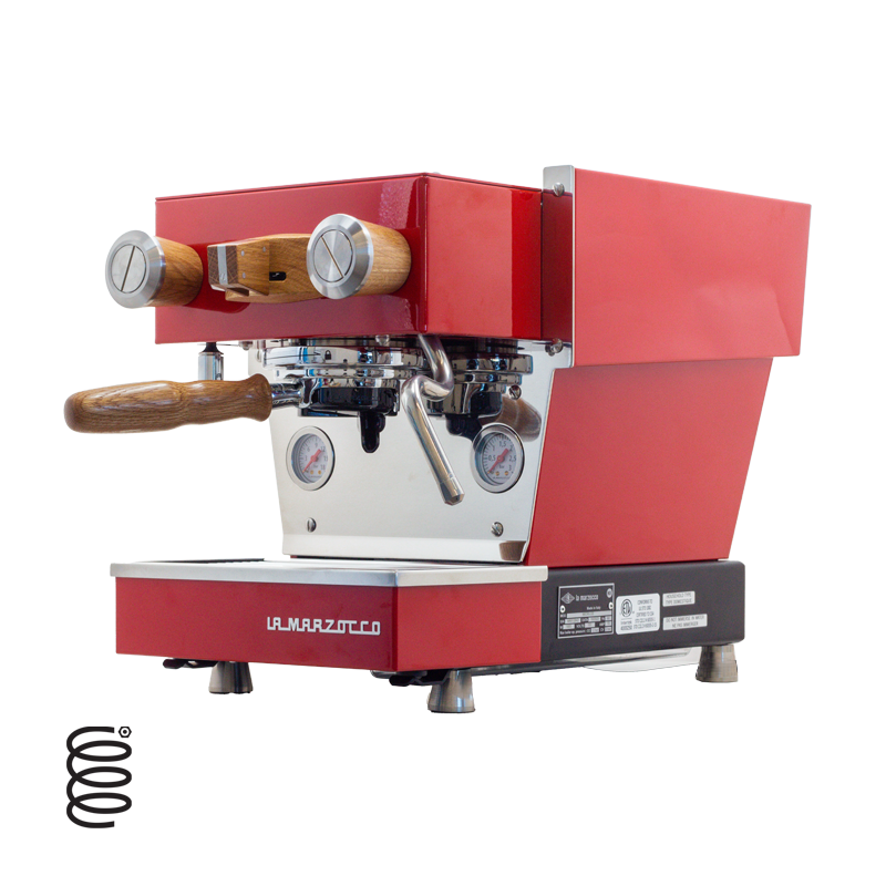 La Marzocco Linea Micra Smart Espresso Machine with App Connectivity - Red Oak Stainless Steel (In Stock) | Perfect for Home Baristas & Coffee Enthusiasts