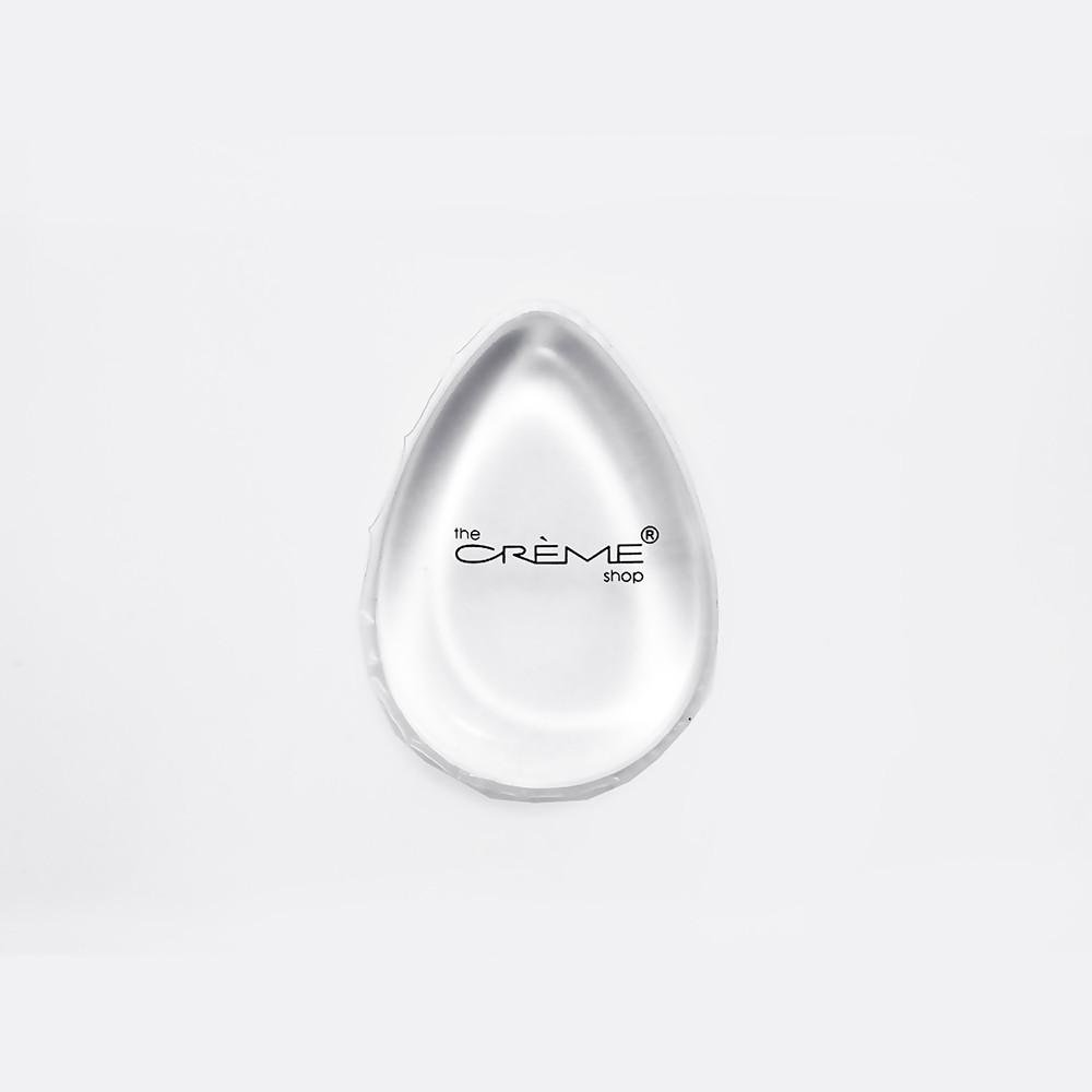 The Crème Shop - Precision Silicone Makeup Blender Sponge for Flawless Foundation & Concealer Application - Perfect for Travel & Professional Makeup Kits