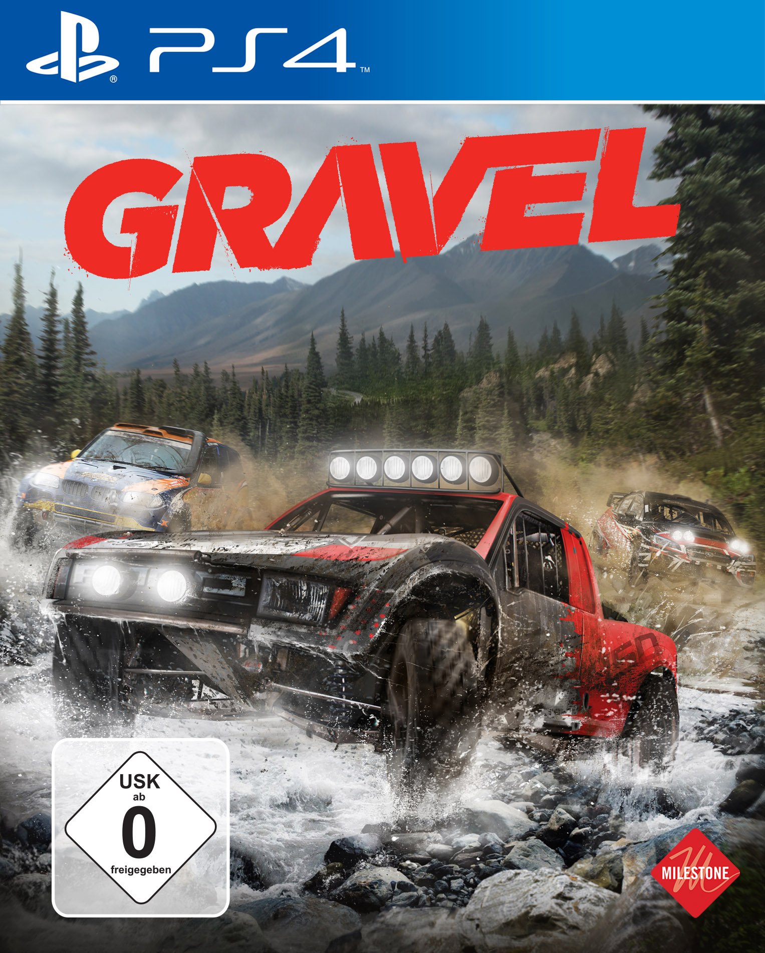 Gravel Racing Game for PlayStation 4 - Off-Road Arcade Racing Experience | Perfect for Racing Enthusiasts & Casual Gamers