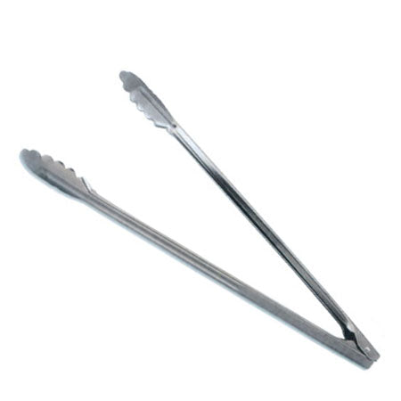 Nella 16-Inch Stainless Steel Utility Tongs - Heavy Duty Kitchen Tongs for Grilling, BBQ, Cooking, and Serving - Perfect for Restaurants, Catering, and Home Use