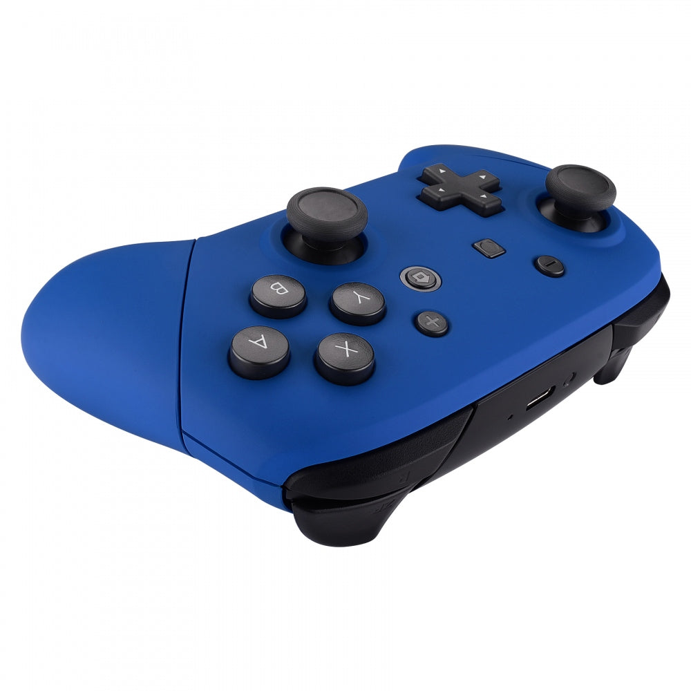 eXtremeRate Blue Faceplate & Backplate Replacement Handles for Nintendo Switch Pro Controller - Controller Not Included (FRP304) | Perfect for Customization, Gaming Accessories & DIY Enthusiasts