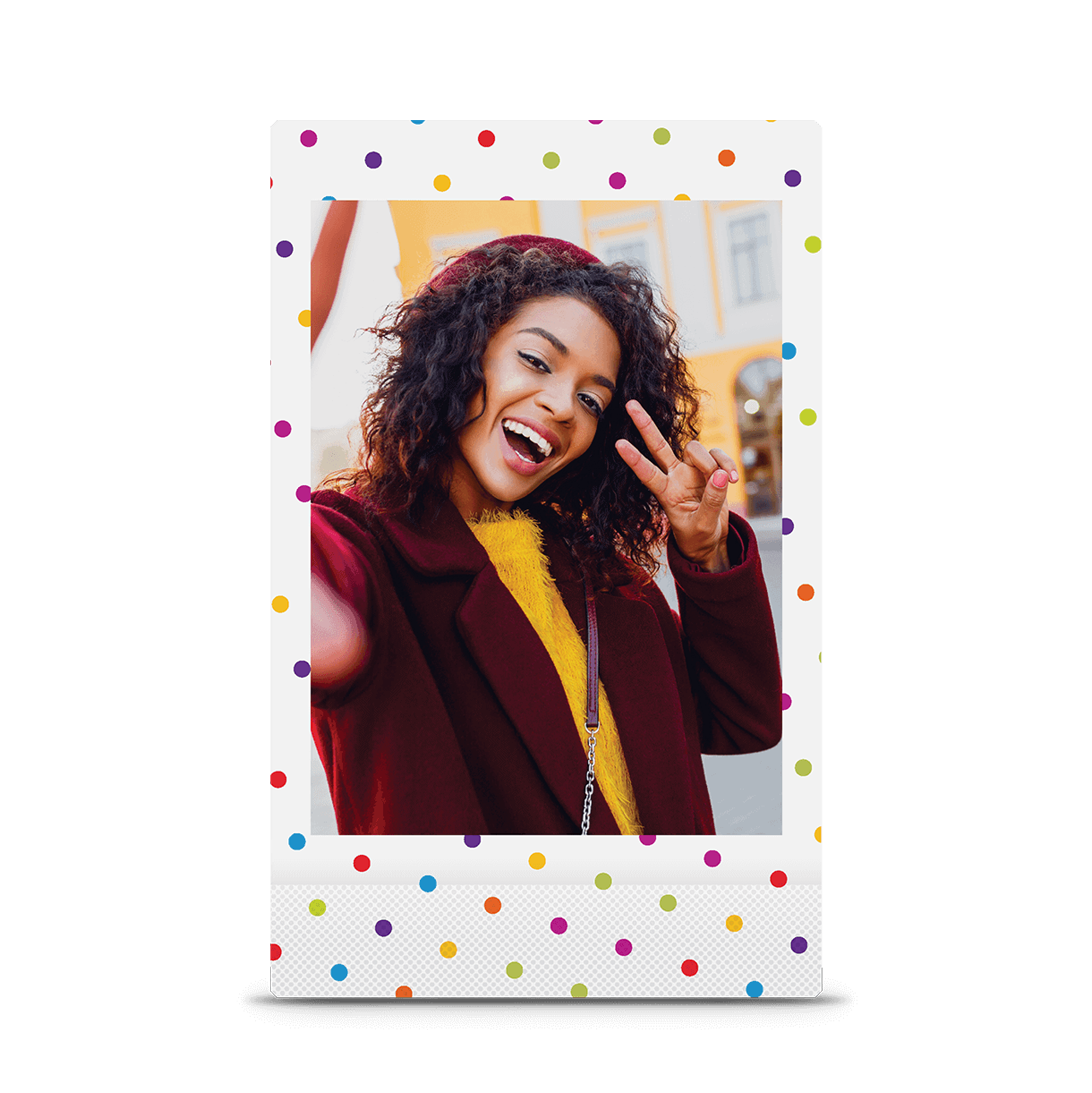 Fujifilm Instax Mini Candy Pop Frame Instant Film - 10 Exposures | Colorful Instant Camera Film for Parties, Travel & DIY Scrapbooking
