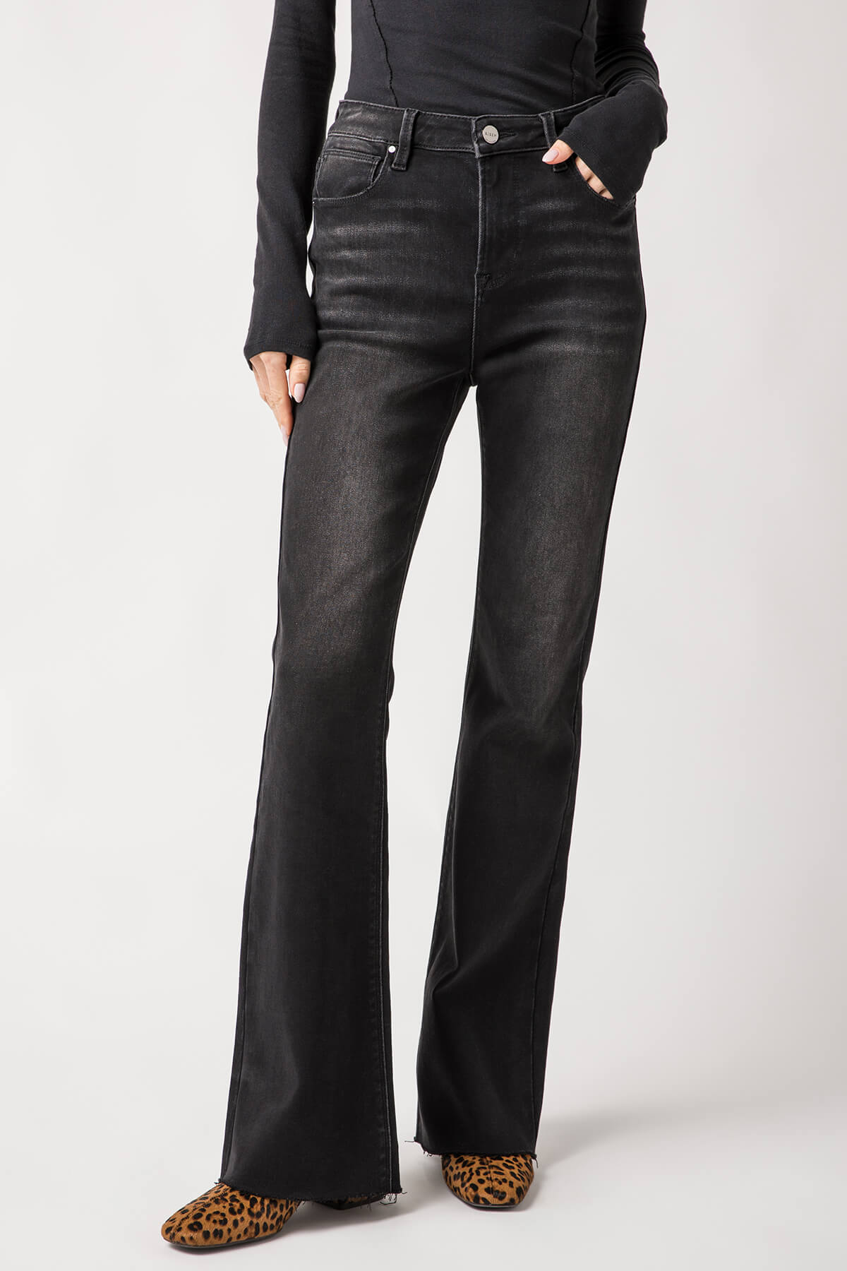 Risen Harper Women's High Rise Bootcut Jeans - Stretchy Denim Pants for Casual Wear & Everyday Outfits