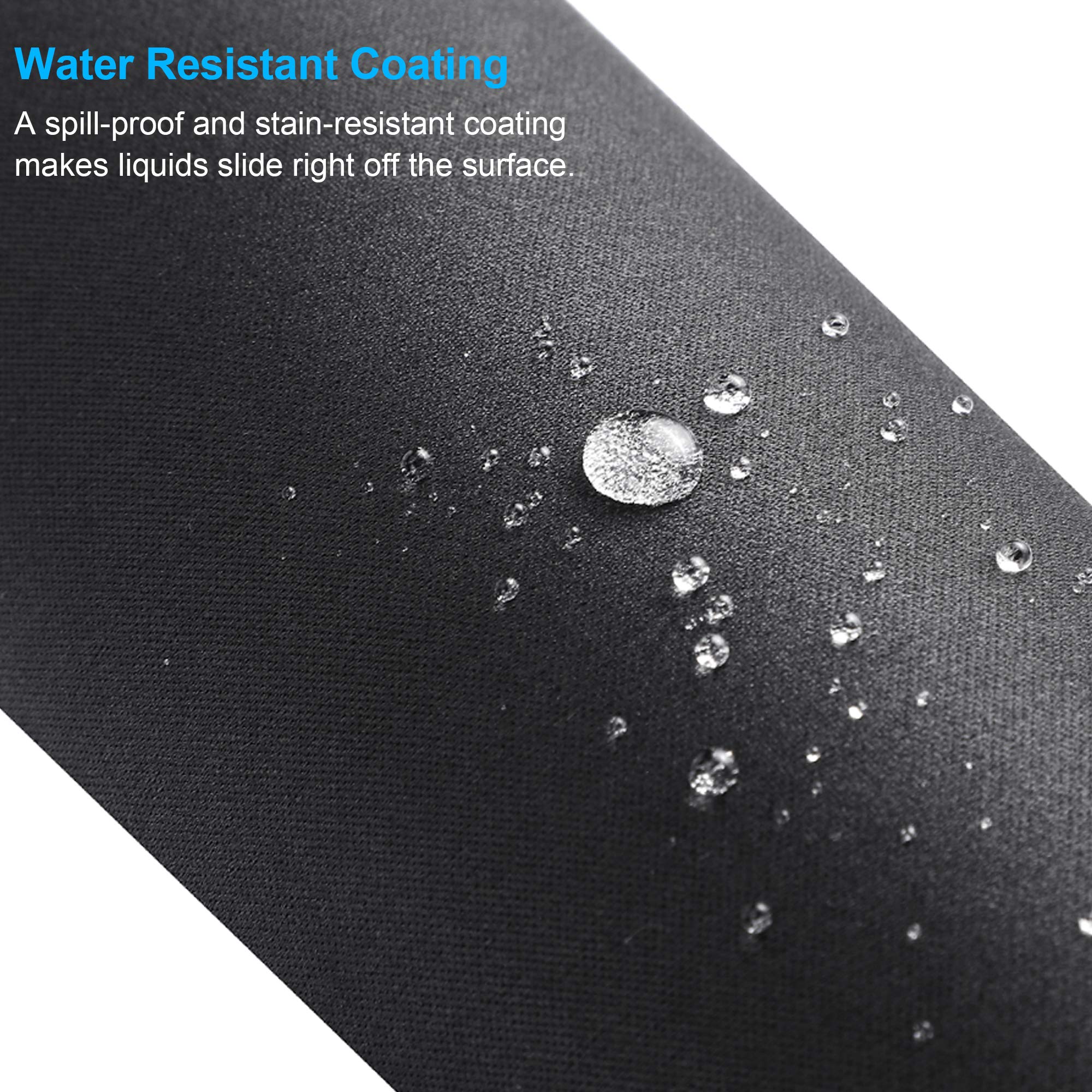 Ergonomic Mouse Pad with Wrist Support - Non-Slip Computer Mouse Pad for Office & Gaming - Comfortable Wrist Rest for Long Hours of Work or PC Gaming