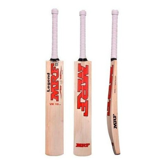 MRF Legend VK 18 Cricket Bat 2.0 - Premium English Willow Cricket Bat for Professional Players | Perfect for Tournament Matches & Practice Sessions