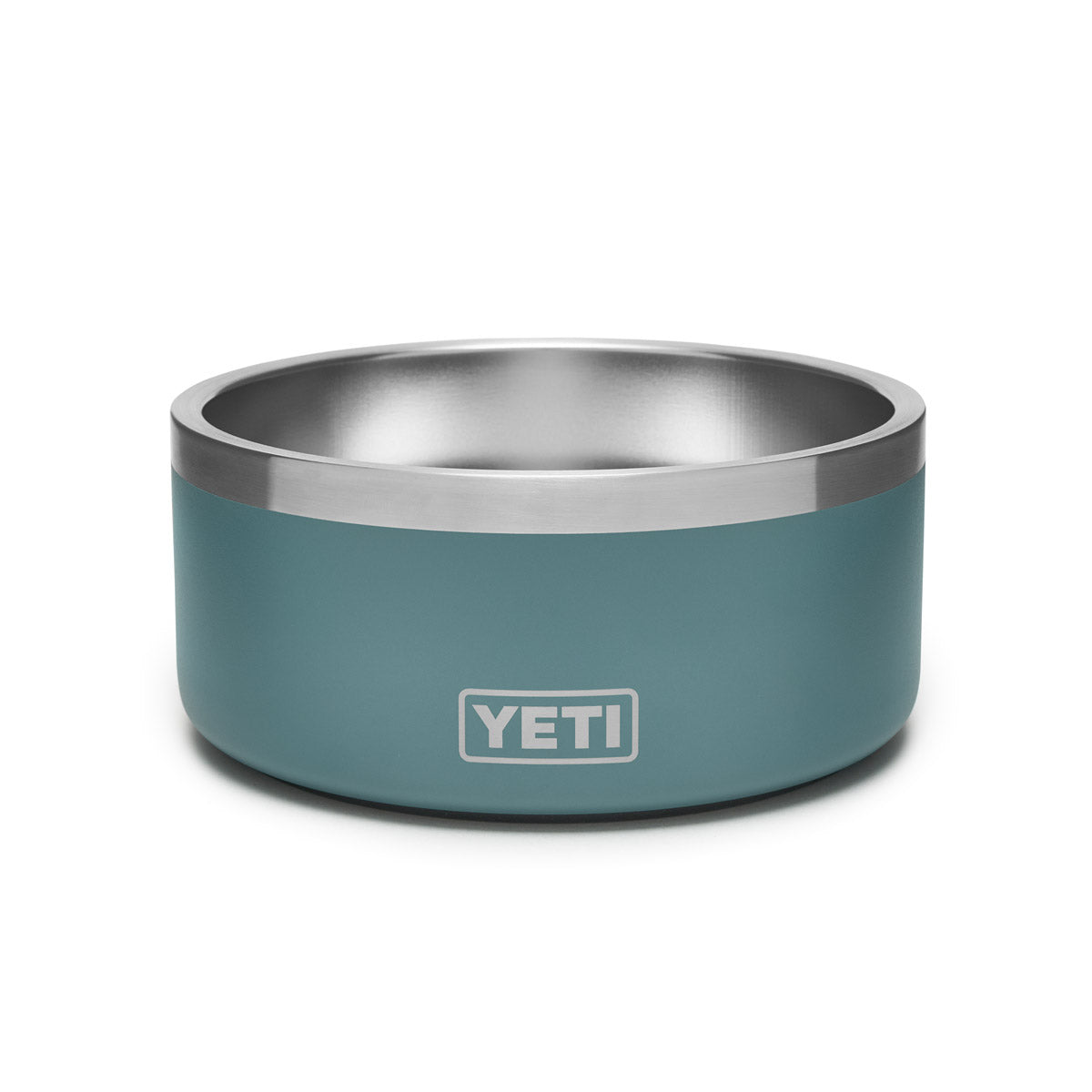 Boomer 4 Dog Bowl - Non-Slip Stainless Steel Pet Food Dish for Large Dogs - Perfect for Indoor & Outdoor Feeding