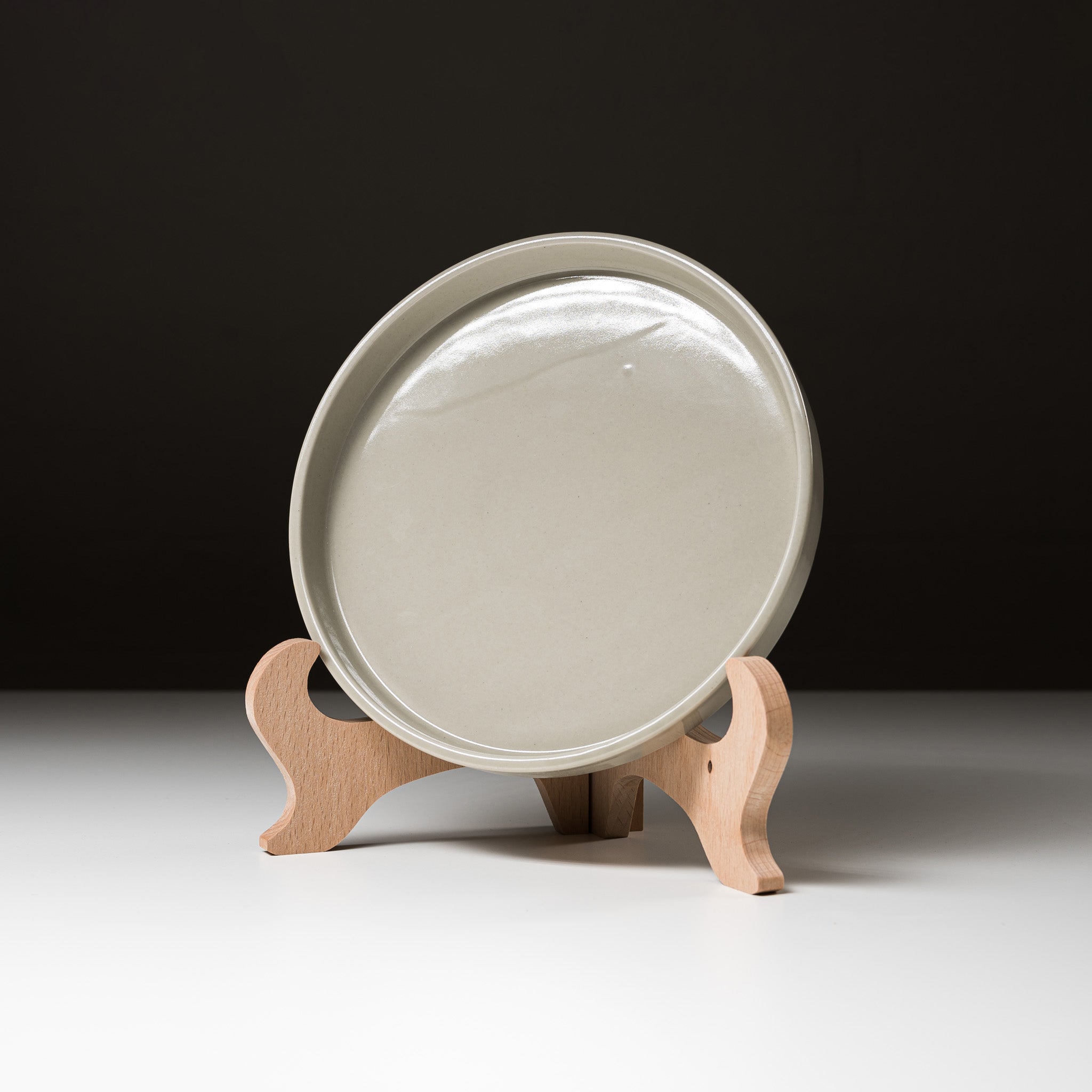 Moderato Ceramic Dinner Plate 7.5 Inches - Elegant White Porcelain Dish for Dining, Serving & Decor - Perfect for Restaurants, Weddings & Home Tableware