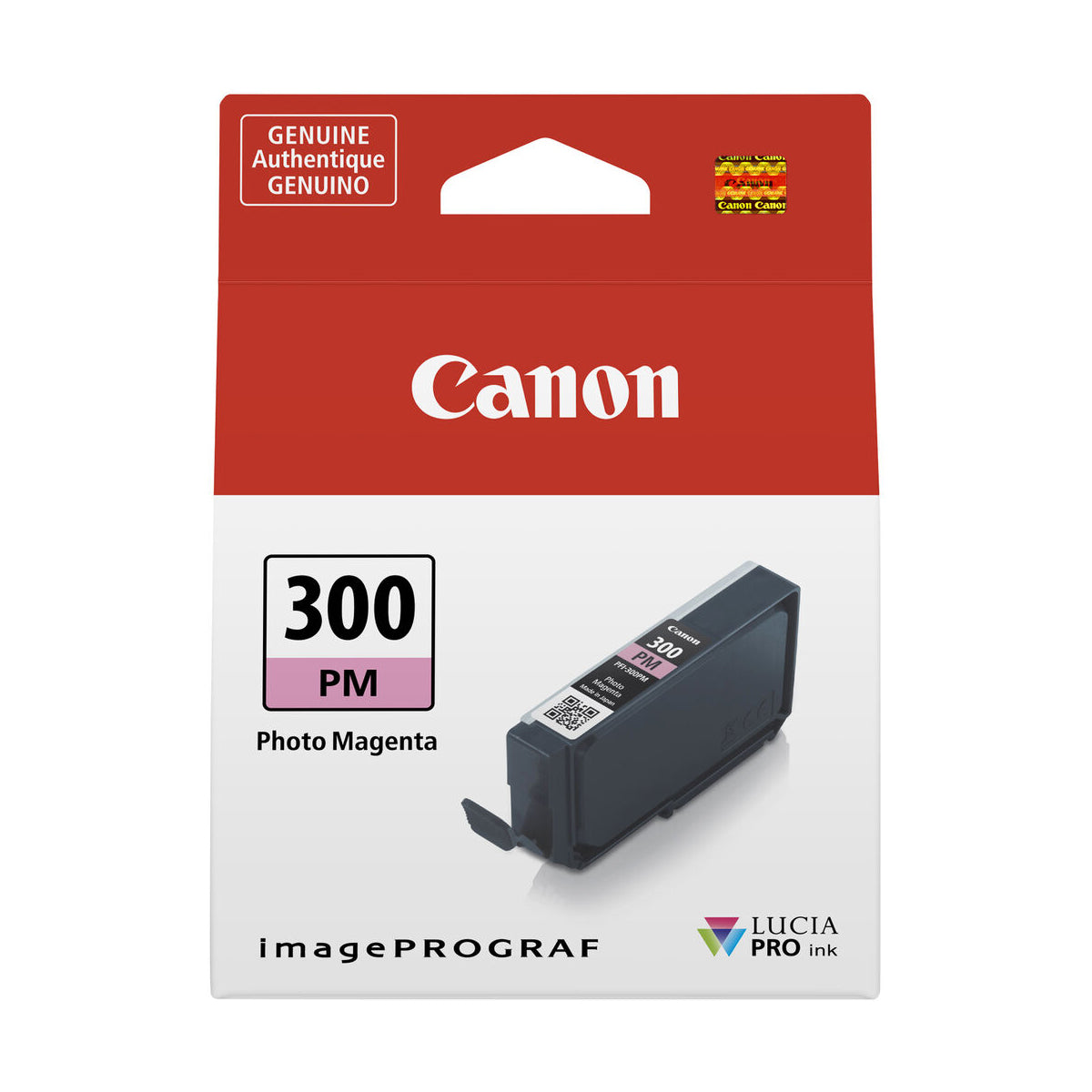 Canon PRO-300 PFI-300 Photo Magenta (PM) Ink Cartridge - High-Quality Ink for Professional Photo Printing | Perfect for Wedding, Portrait & Fine Art Photography