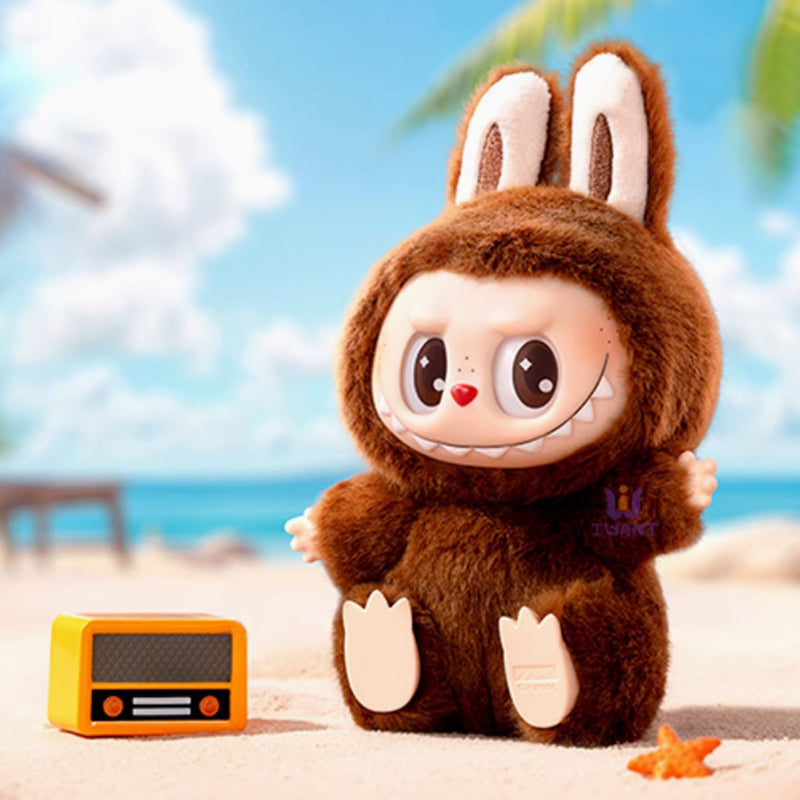 LABUBU V2 Have a Seat Vinyl Pluff Blind Box Toy - THE MONSTERS Series Collectible Figure for Home Decor, Office Display & Gift Giving