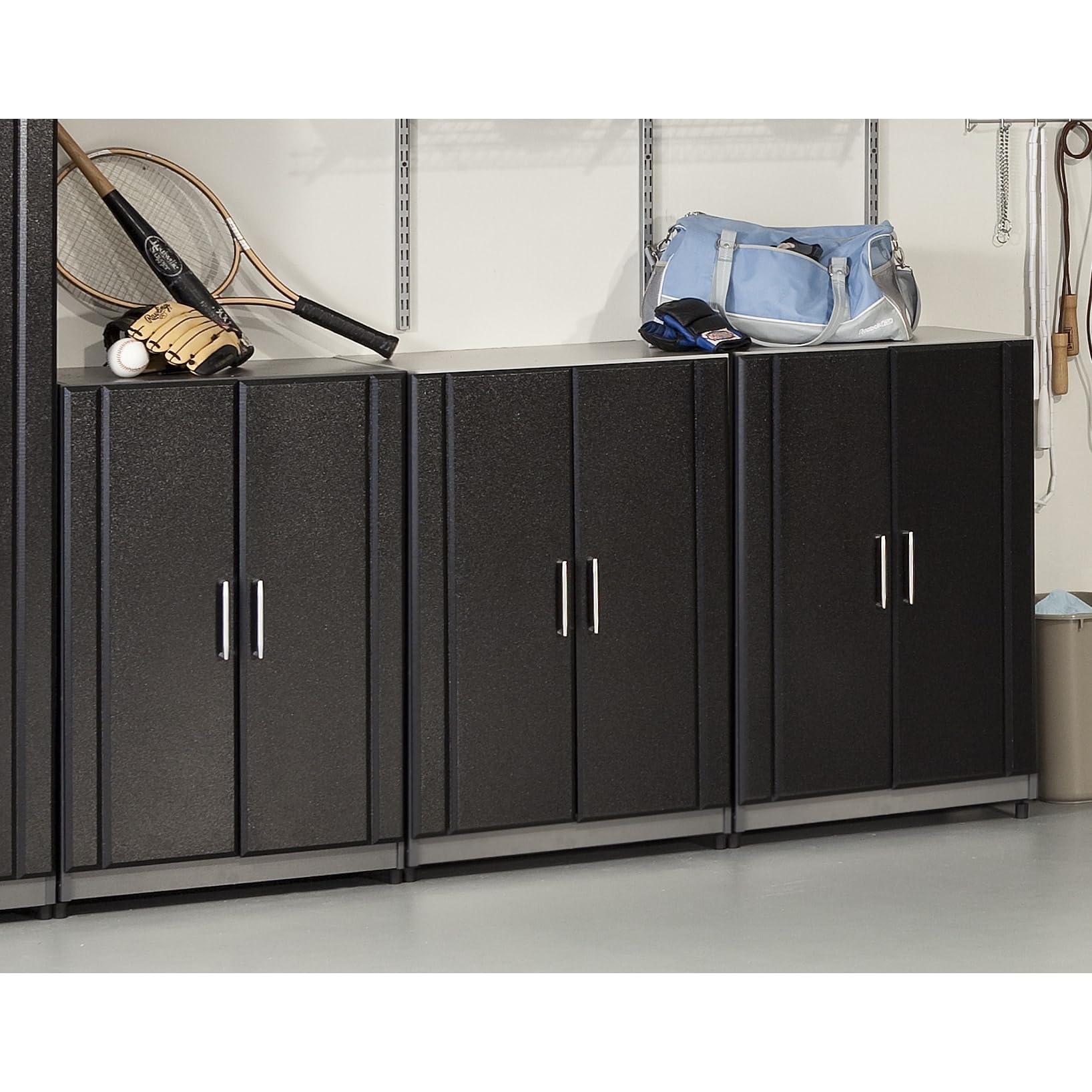 ClosetMaid 2-Door Base Cabinet - White Storage Cabinet for Kitchen, Bathroom & Laundry Room Organization