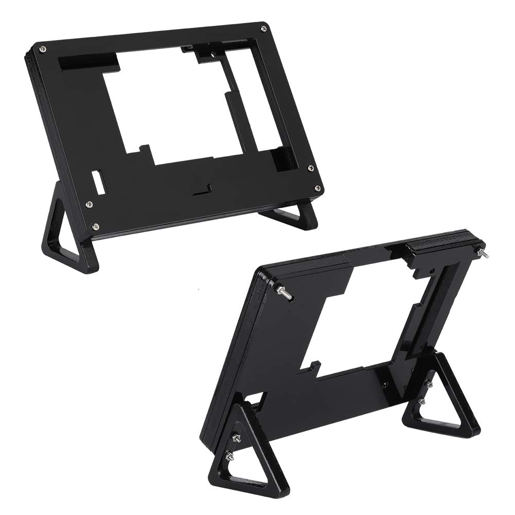 5 Inch Protective Case for Raspberry Pi Display - Black Acrylic Computer Enclosure with DIY Tools | Perfect for Raspberry Pi Projects, Electronics Prototyping & Maker Spaces