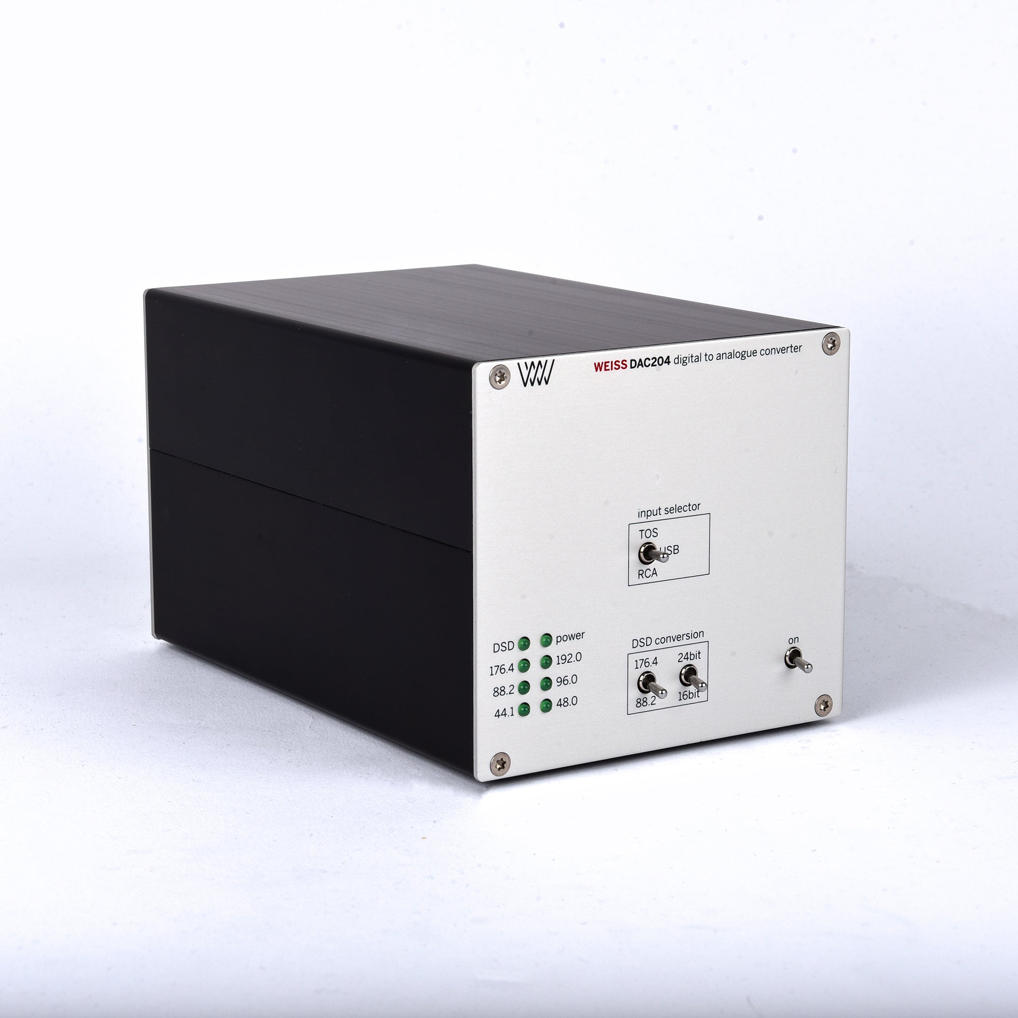 Weiss DAC204 High-Resolution Multi-Format Digital Audio Converter & Format Converter for Home Studio & Audiophile Systems