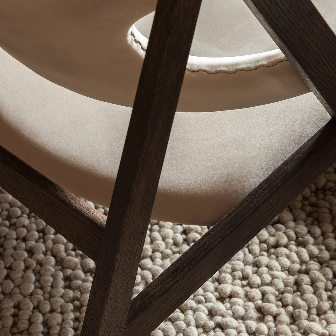 Nina Bruun Gravel Rug - Modern Handwoven Wool Area Rug for Living Room, Bedroom & Dining Room - Boho Chic Home Decor for Cozy & Stylish Interiors