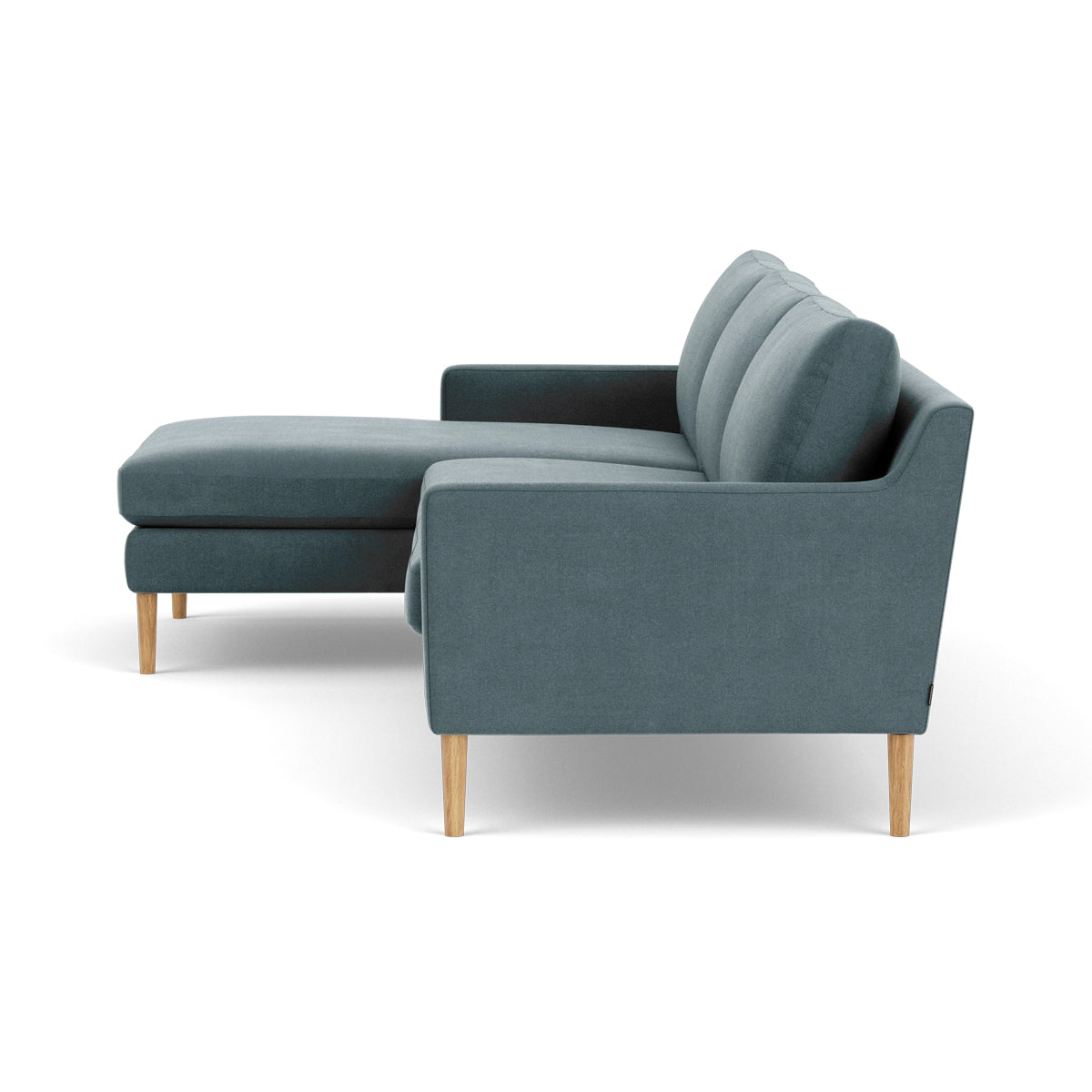 Astha Fabric Left Chaise Sofa - Modern L-Shaped Sectional Couch with Reversible Design for Living Room, Lounge & Home Theater Comfort