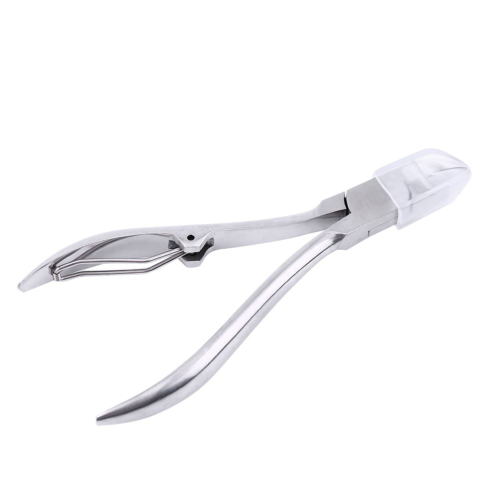 Premium Stainless Steel Nail Clipper for Thick & Ingrown Toenails - Professional Cuticle Nipper & Nail Art Tool - Perfect for Home Pedicure, Manicure & Grooming Kit