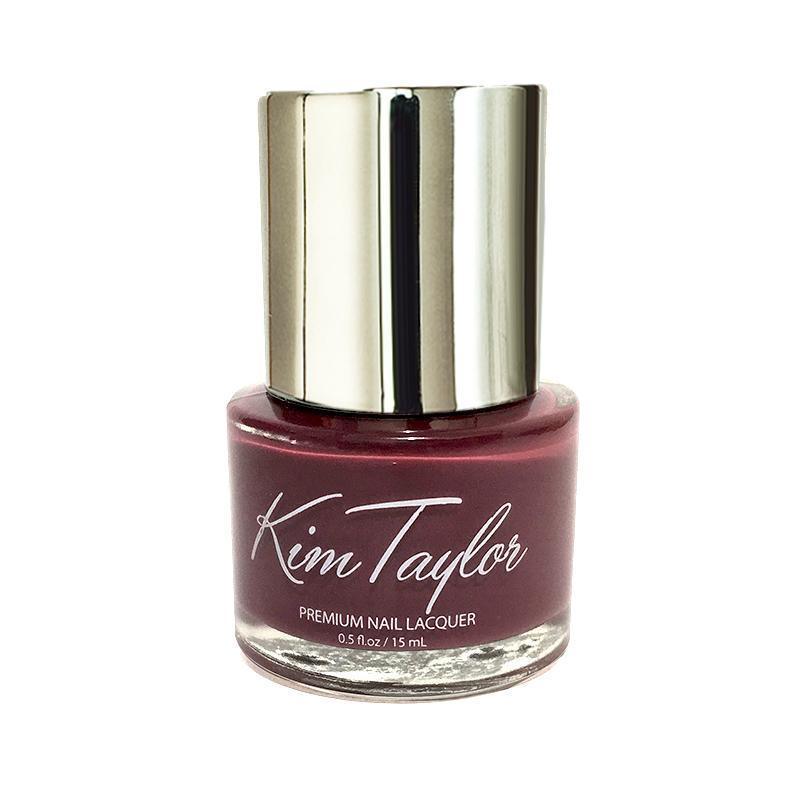 Kim Taylor Rose Pearl Nail Polish - Long Lasting Shine & Vibrant Color for Manicures & Pedicures - Perfect for Parties, Weddings, and Everyday Wear