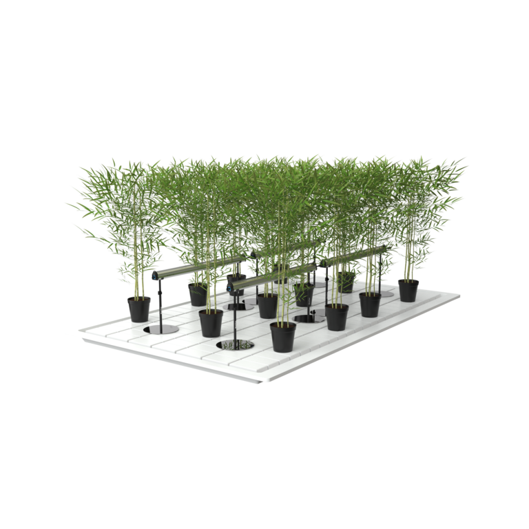 GrowPros Solutions Model 1 Under Canopy LED Grow Light 2 Pack - Full Spectrum Plant Growing Lights for Indoor Hydroponics, Greenhouses & Home Gardening