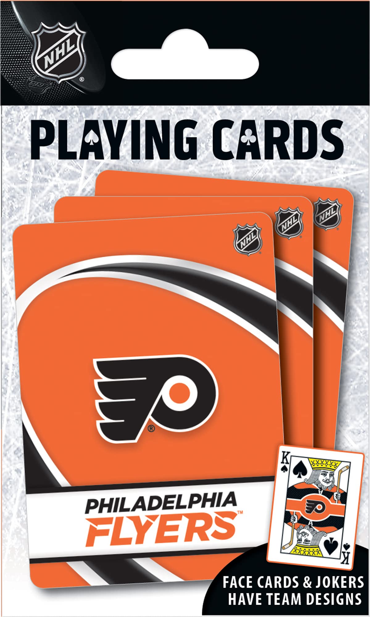 Philadelphia Flyers NHL Playing Cards - Officially Licensed Deck for Poker, Blackjack & Card Games - Perfect for Game Nights, Sports Fans & Collectors