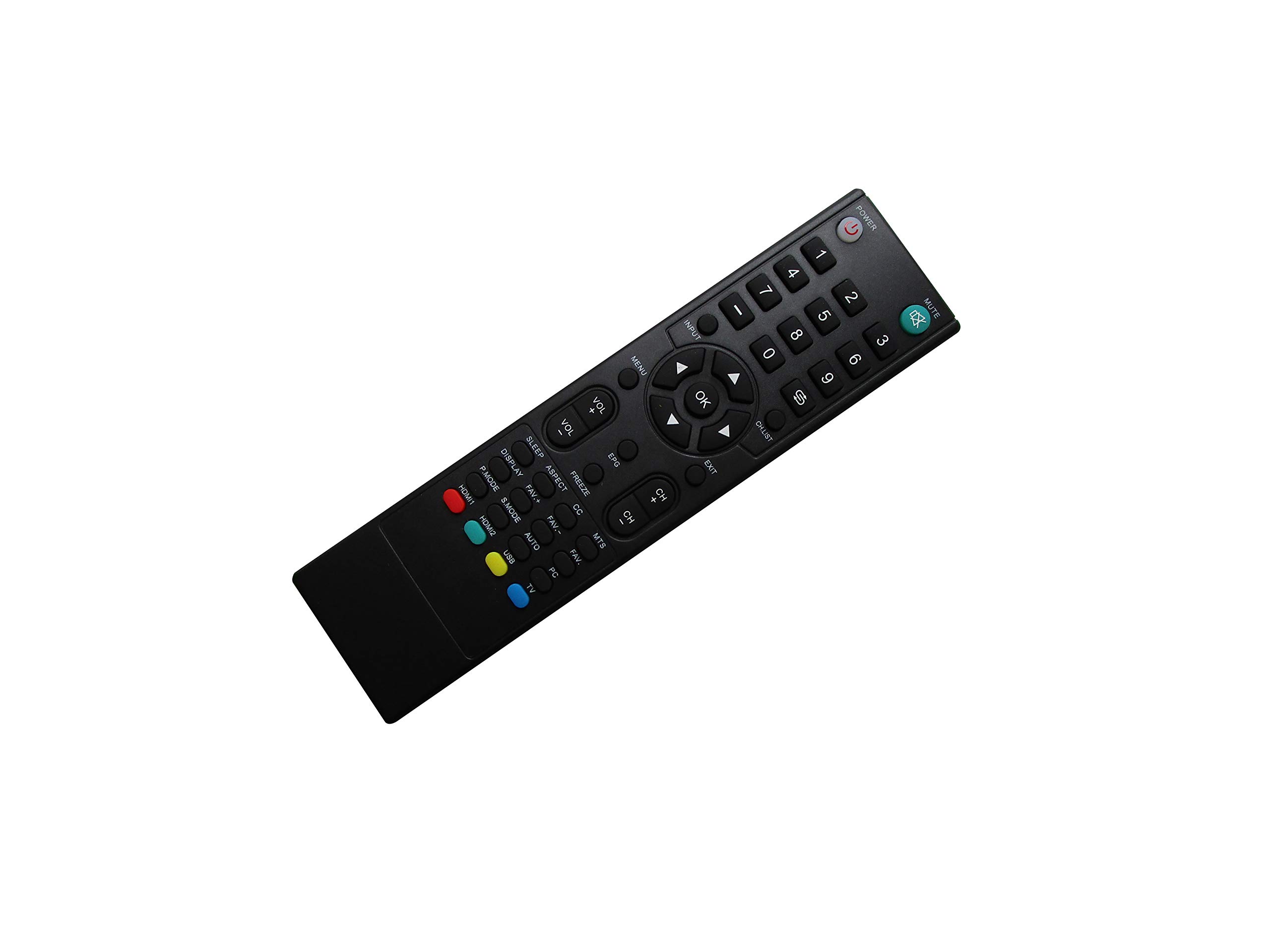 Universal RCA TV Remote Control Replacement for LED29B30RQD, LED32A30RQ, LED32A45RQ, LED32B30RQD, LED32C33RQ, LED32C45RQ, LED32C45RQD, LED40C45RQ LCD LED HDTV - Perfect for Home Entertainment & Easy TV Operation