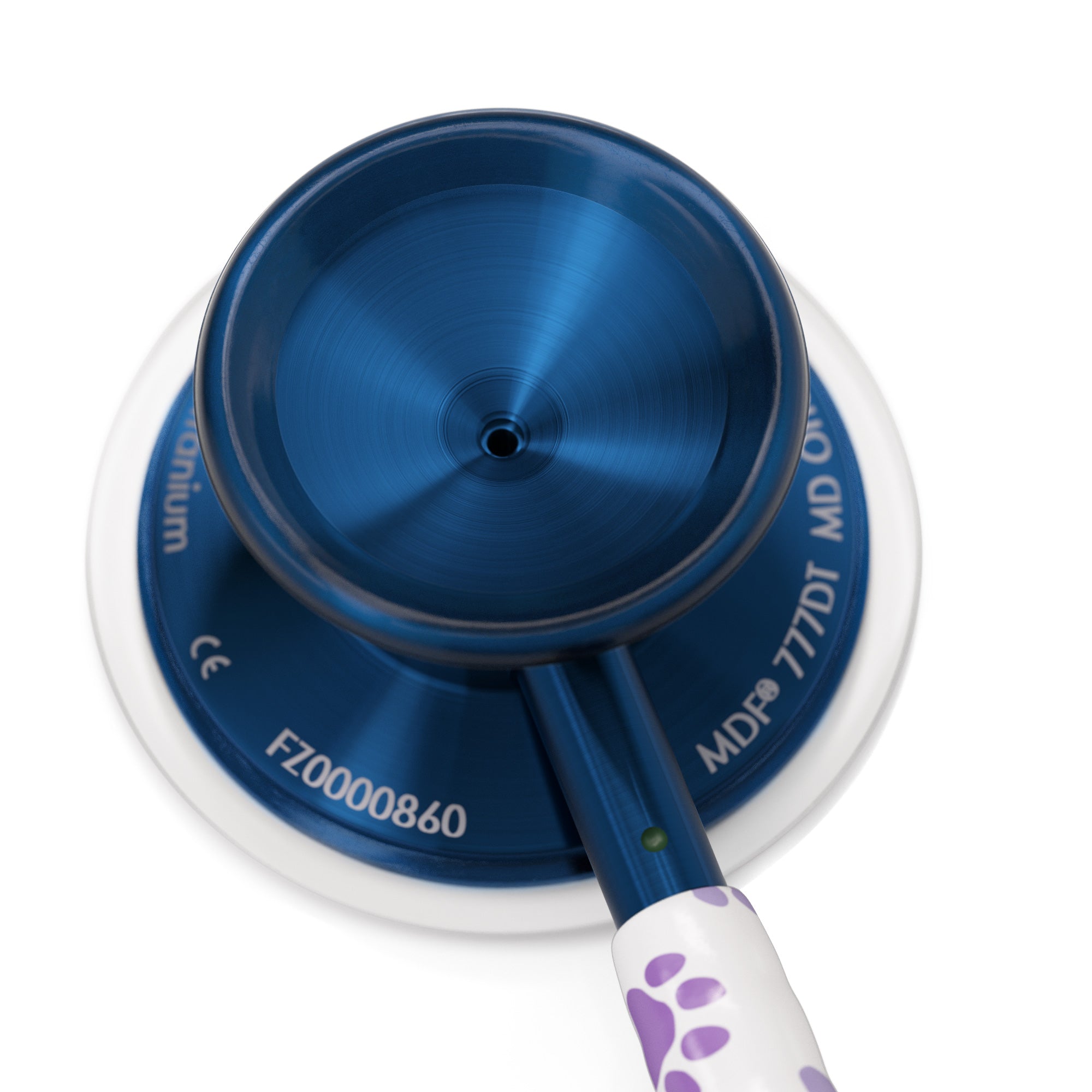 MD One® Epoch® Titanium Adult Stethoscope - Premium Paw Print/Capridium Design for Medical Professionals | Ideal for Doctors, Nurses & Healthcare Workers in Hospitals & Clinics
