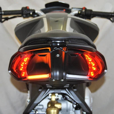 MV Agusta Dragster 800 LED Rear Turn Signals - High Visibility Motorcycle Indicators for Night Riding & Safety