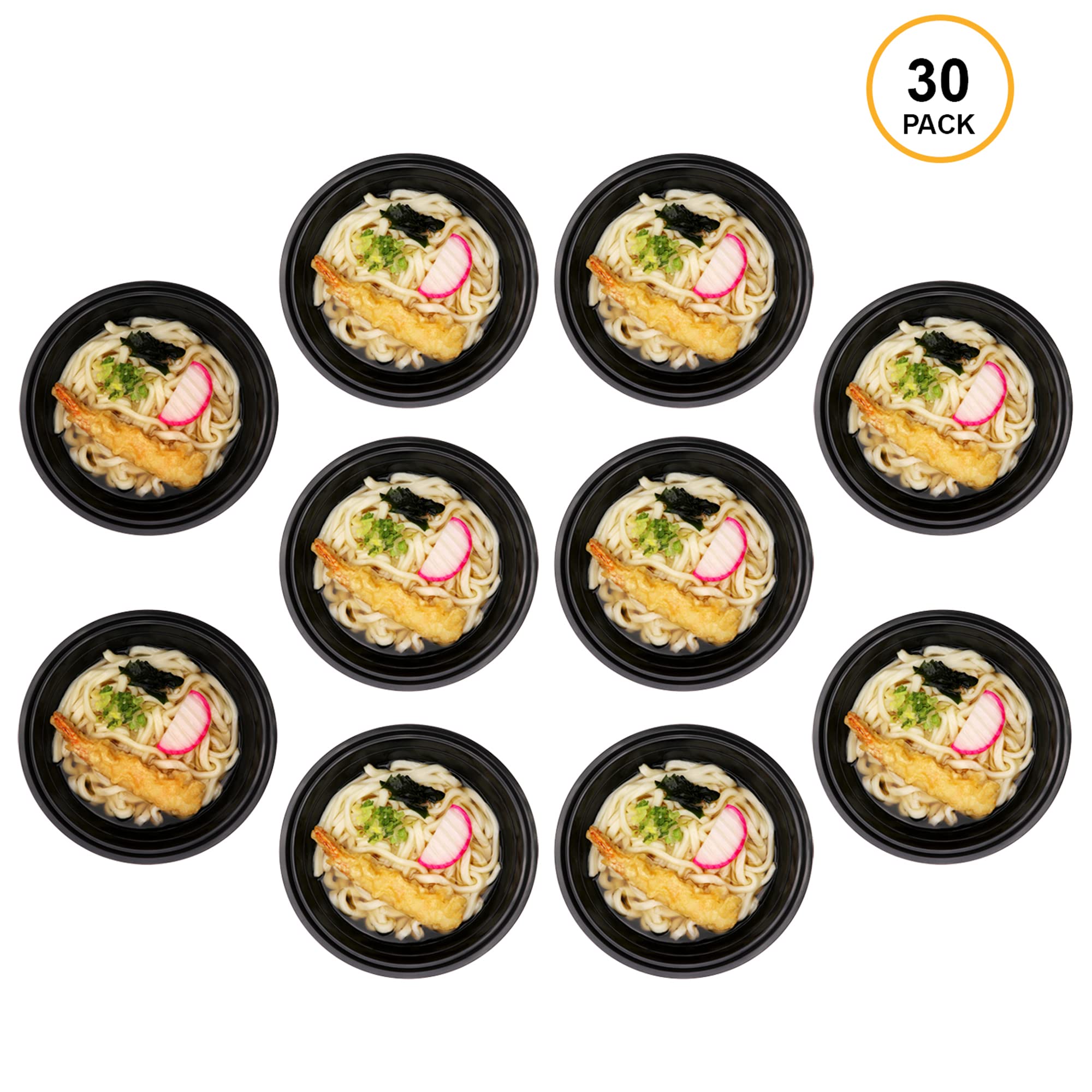 Freshware 30-Pack BPA-Free Meal Prep Containers with Lids - 42oz Stackable Plastic Bowls for Soup, Salad & Food Storage - Microwave, Dishwasher & Freezer Safe - Perfect for Meal Prepping, Office Lunches & Picnics