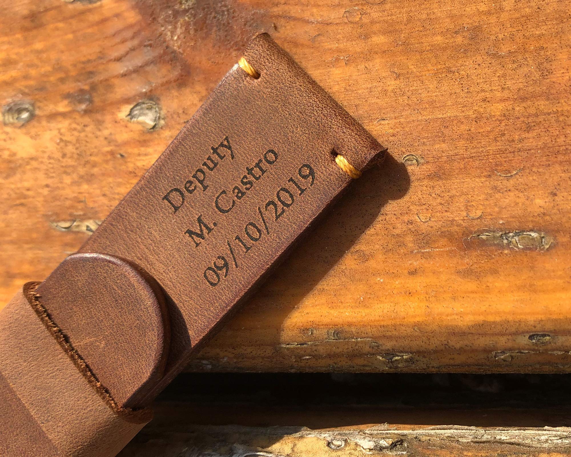 Handmade Leather Watch Band 18-24mm - Personalized Strap for Men & Women