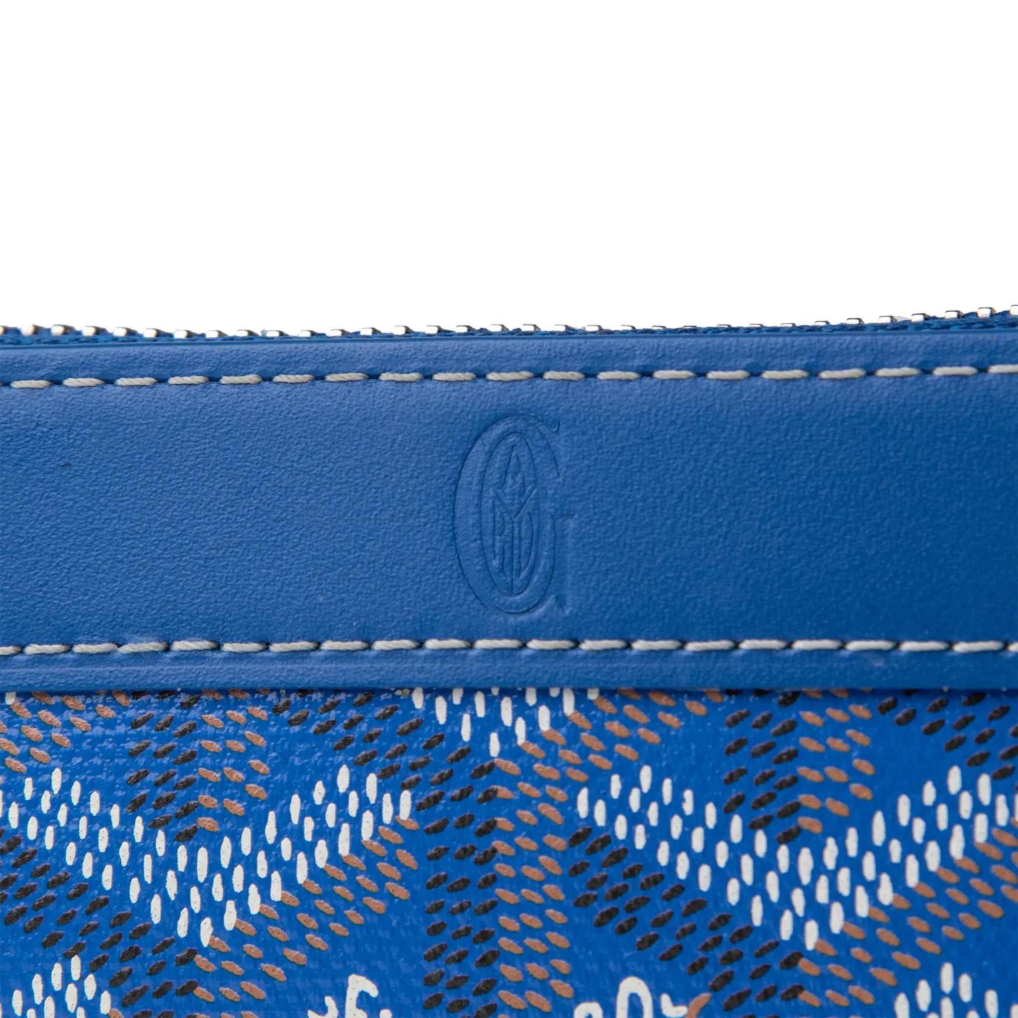 Goyard Matignon Sky Blue Mini Wallet for Women - Luxury Compact Card Holder & Cash Organizer - Perfect for Everyday Use, Travel, and Gifts