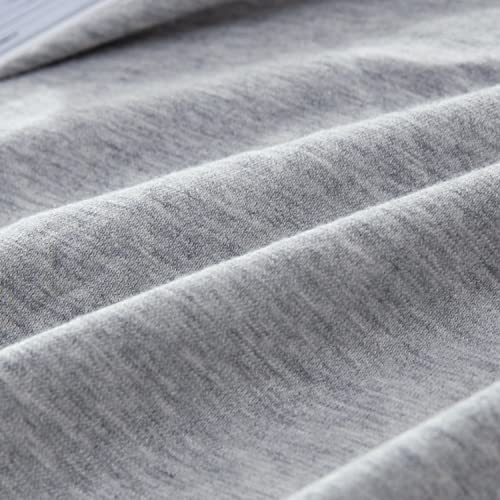 Heathered Light Grey