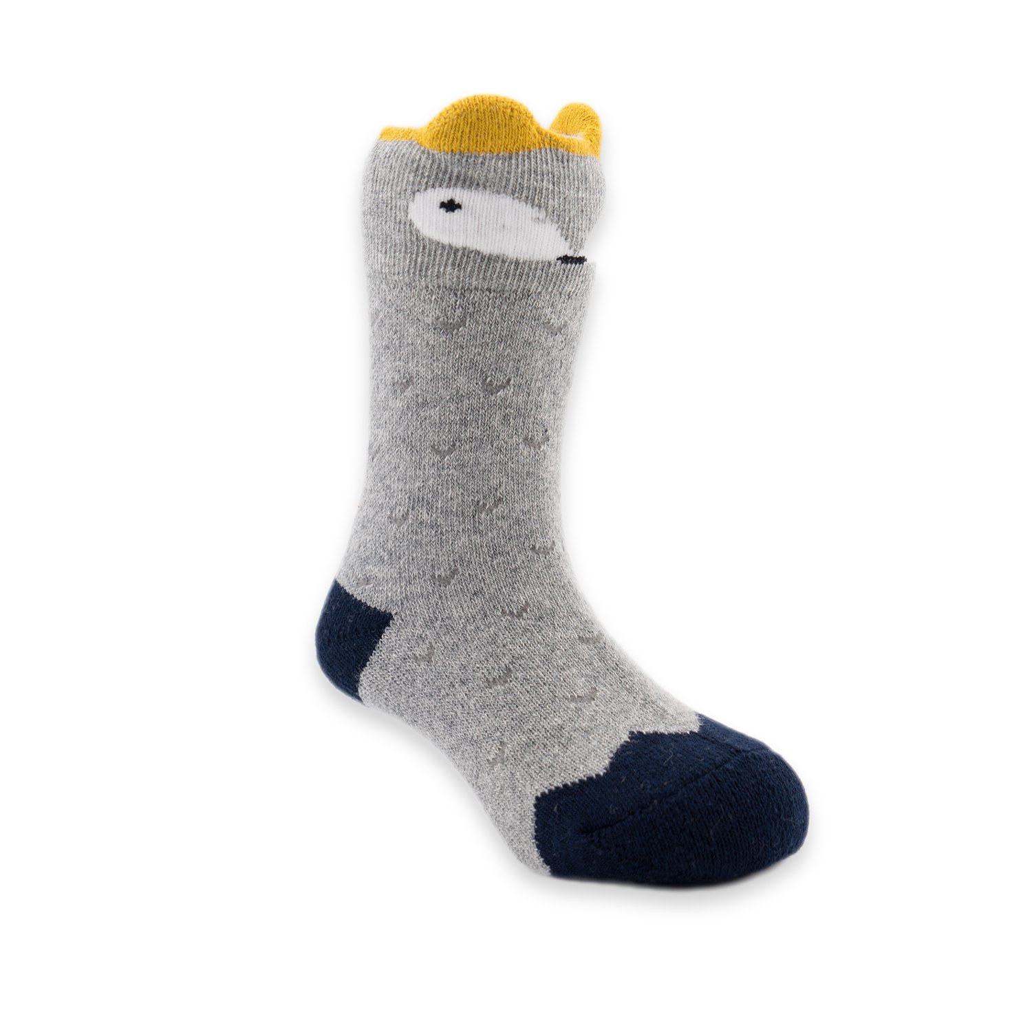 3 Pairs Ultra Thick Warm Winter Socks for Toddlers - Soft Cotton Crew Socks for Baby Boys & Girls (0-24 Months) - Perfect for Cold Weather, Indoor Play & Outdoor Activities