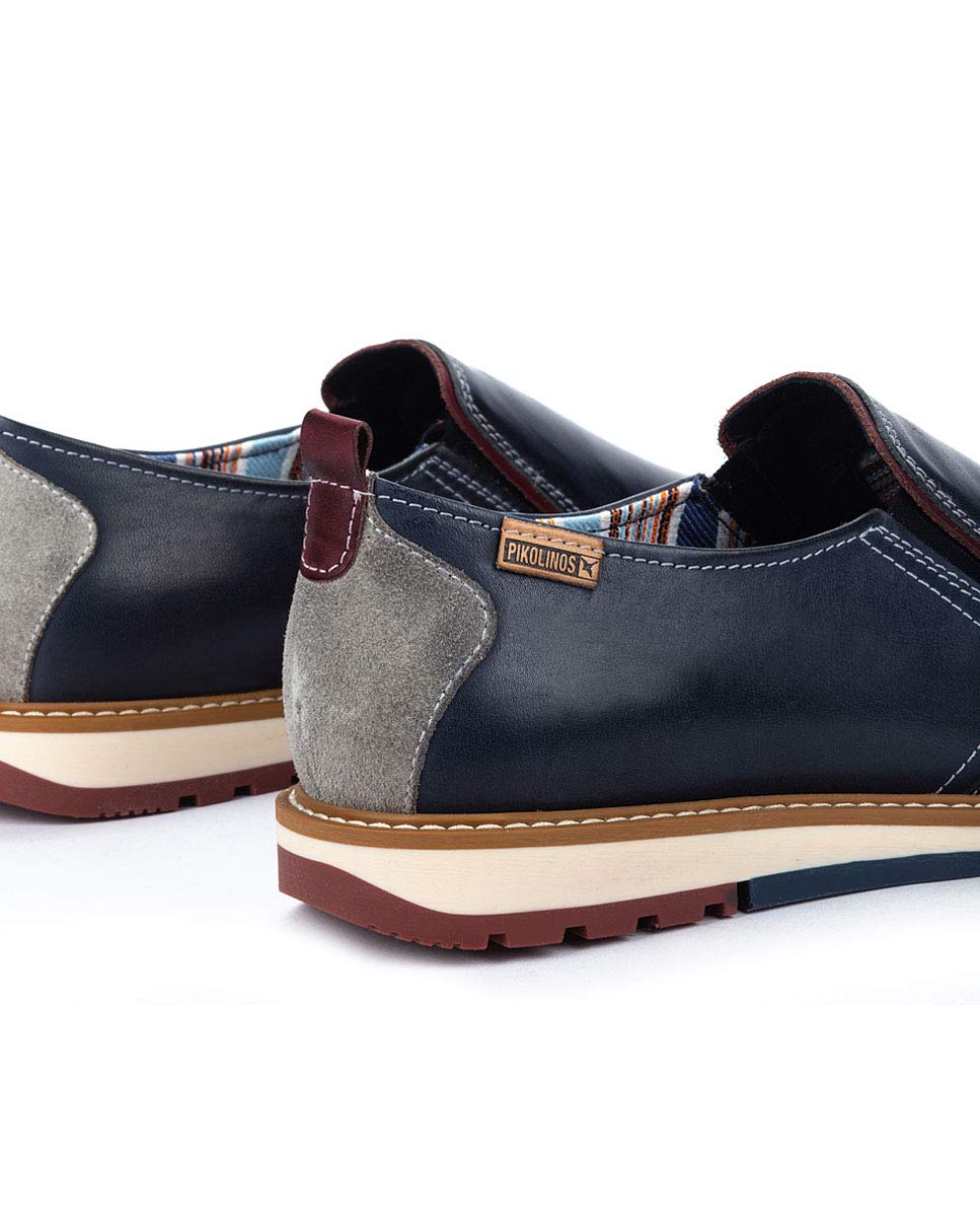 PIKOLINOS Men's Leather Loafers - Berna Style Comfortable Slip-On Shoes for Casual & Business Wear