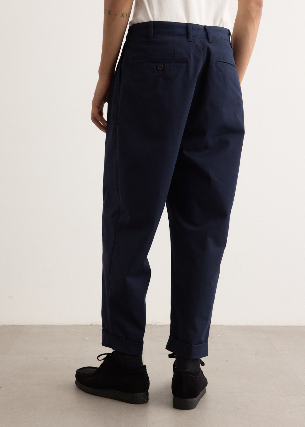2 Pleats Twill Pants for Men - Classic Comfortable Office & Casual Wear - Perfect for Business, Travel & Daily Outfits