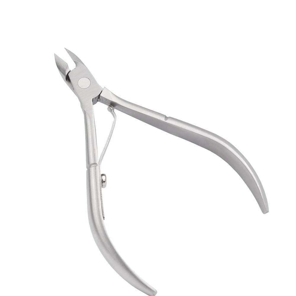 ZAUKY Professional Stainless Steel Nail Clippers for Thick Nails & Ingrown Toenails - Heavy Duty Toenail Trimmer & Pedicure Tool for Men & Women - Perfect for Home, Travel & Salon Use